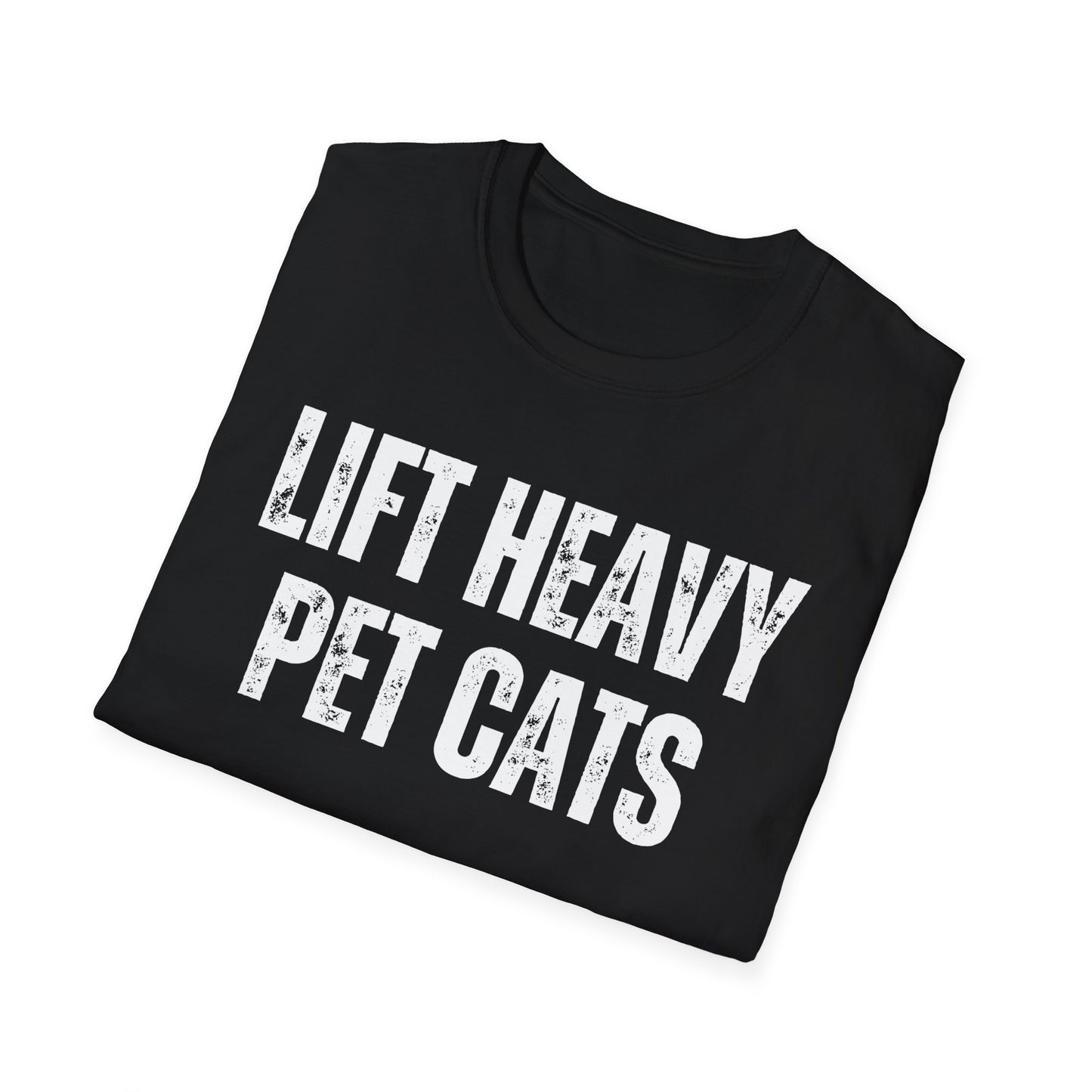 Lift Heavy Pet Cats T-shirt for Gym Lover gift for Cat Lover T shirt Cute Cat Shirt for Fitness Lover gift for Workout Shirts