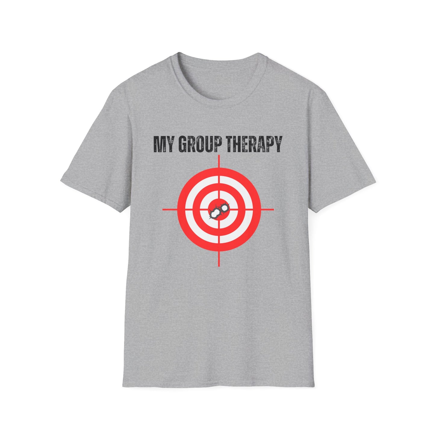 Shooting Range Shirt for Gun Lovers gift for Pro Gun gift for Him - Funny Gun T Shirt - Groups Therapy T-shirt 2nd Second Amendment Shirts