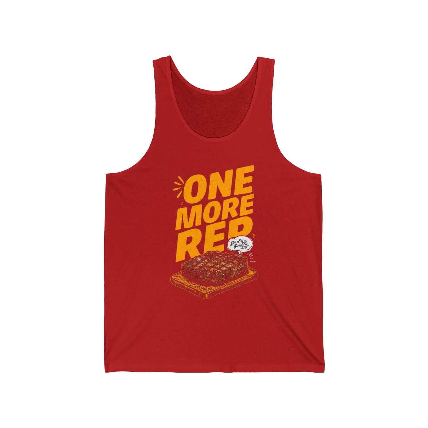 One More Rep Gym Tank Top, Workout Lovers, Muscle Tee, Fitness Shirt, Sleeveless Workout Top, Gym Clothes, Workout Tank Top