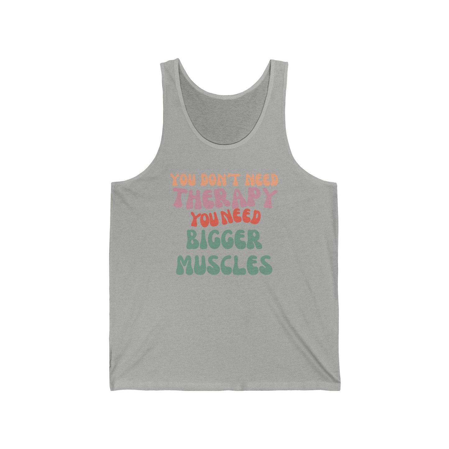 Funny Gym Tank Top, Workout Muscle Shirt, Fitness Tank, Gym Lover Gift, Muscle Building Tee, Fitness Motivation Tank