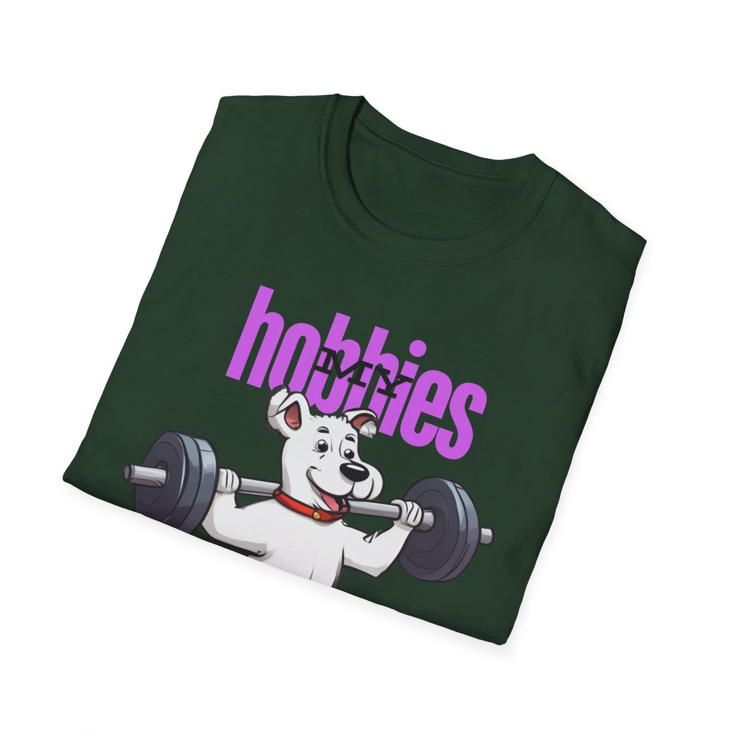 Dog Lover T-shirt for Dog Mom gift for Gym Rat T Shirts for Gym Girl Workout Enthusiasts gifts for Weightlifter gift Crossfit Shirt for Dog Dad