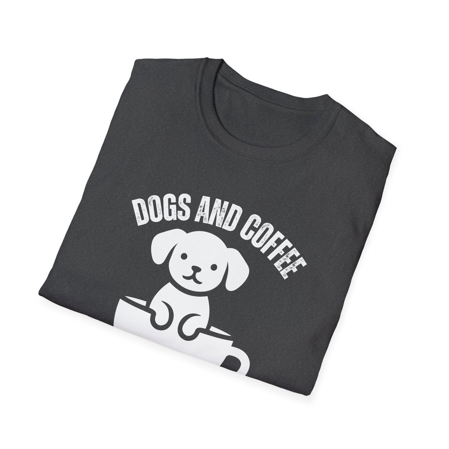 Simple Dog Shirt for Coffee Lover gift for Dog Lovers gifts for Coffee Addict T-shirt for Dog Enthusiast gift for Dog Mom T Shirts for Women's gifts