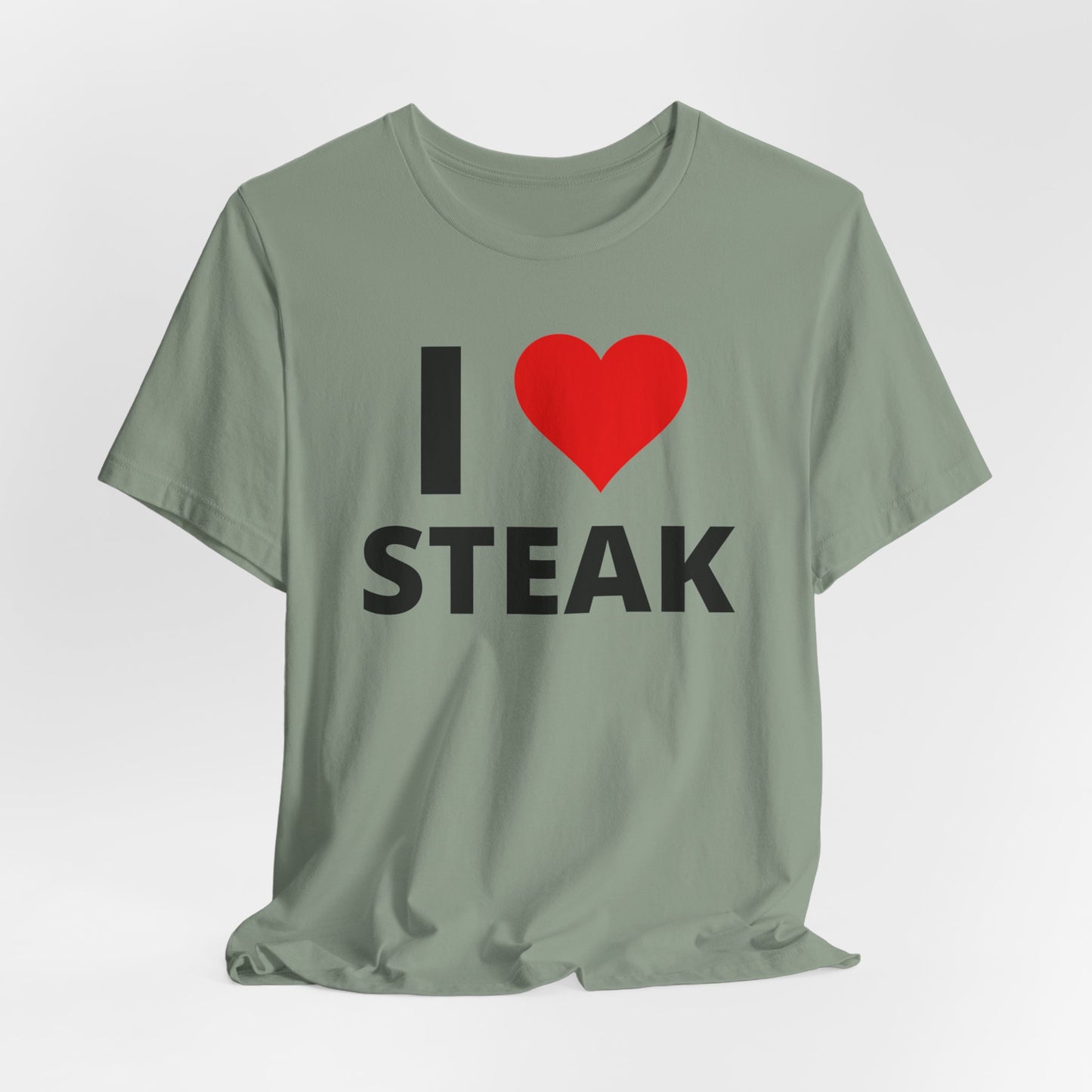 I Heart Steak T-shirt for Steak Lover Shirt for Meat Lover gift for Him for BBQ Lover gift for Grilling gift - BBQ Shirt