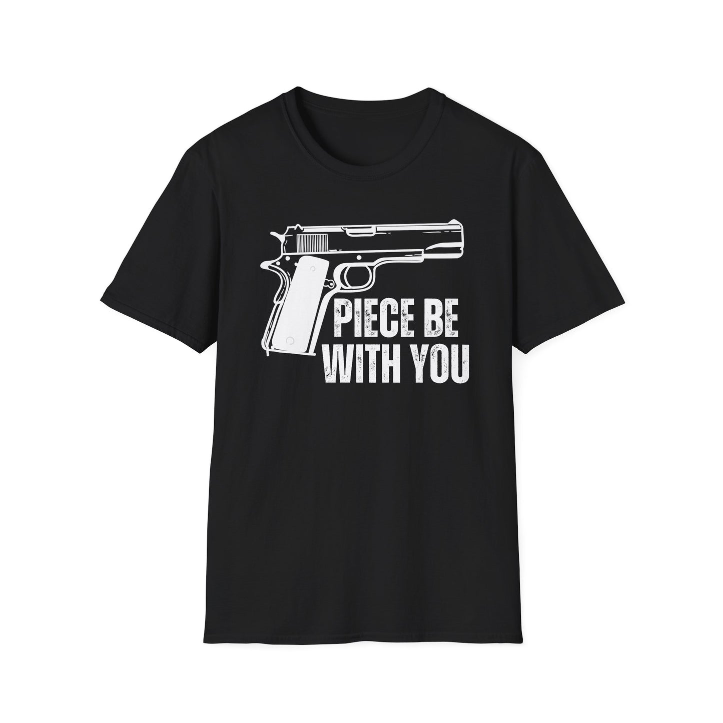 Gun Pun Shirt Piece Be With You T-shirts Funny Gun Shirt for Gun gift for Gun Lover gift for Gun Enthusiasts T-Shirt Gun T Shirt for Him gifts