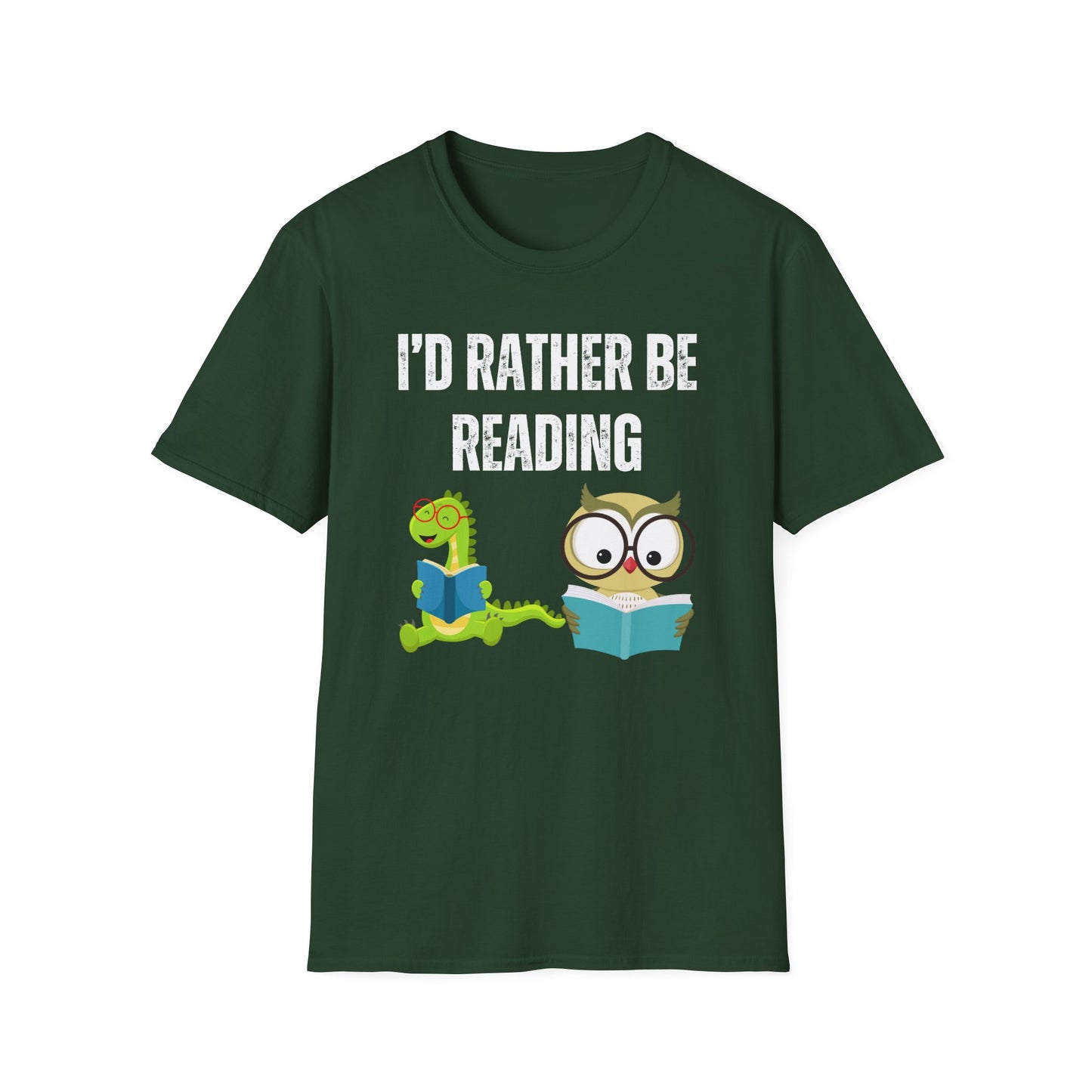 Reading T-shirt for Book Lover Gift for Reader gift for Bookworm Shirt - Cute Owl T Shirt - Dragon Reading Shirt