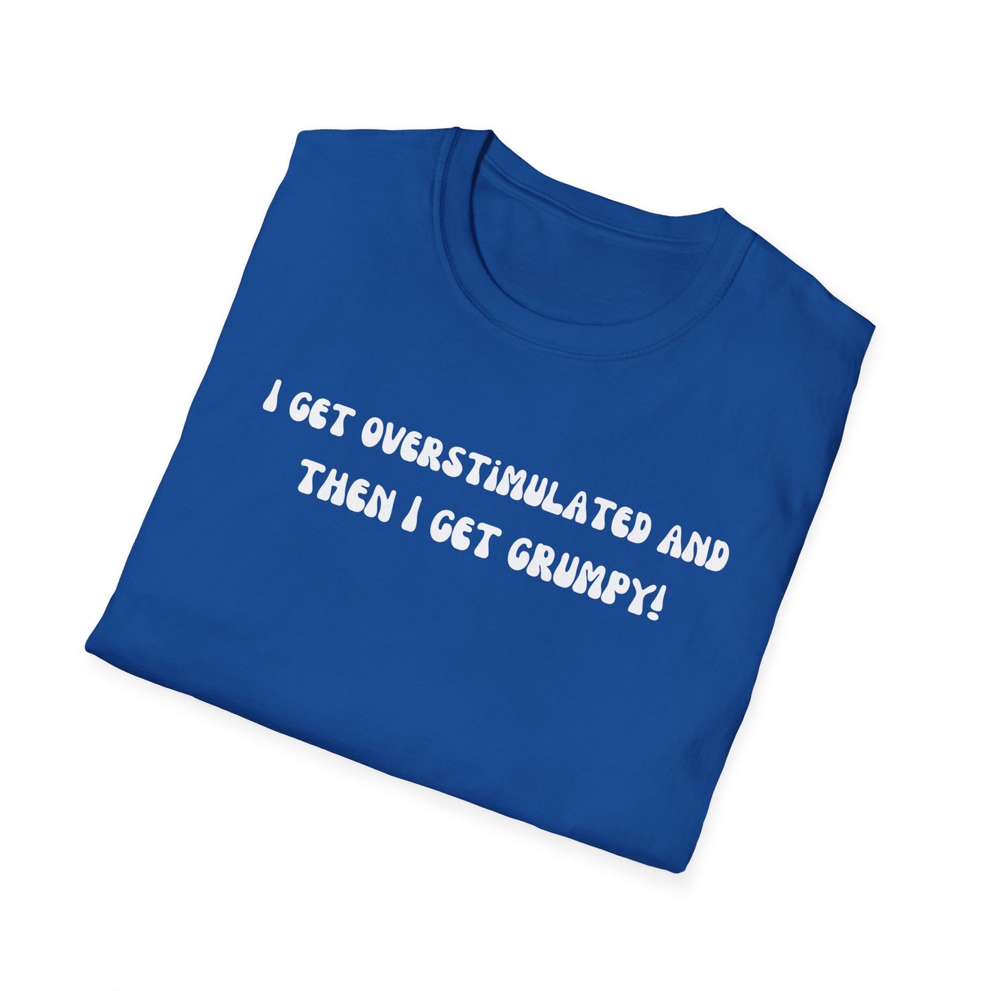 Overstimulated T-shirt for ADHD Friend gifts for Autism Awareness T Shirt Mental Health gift for Autistic Tee