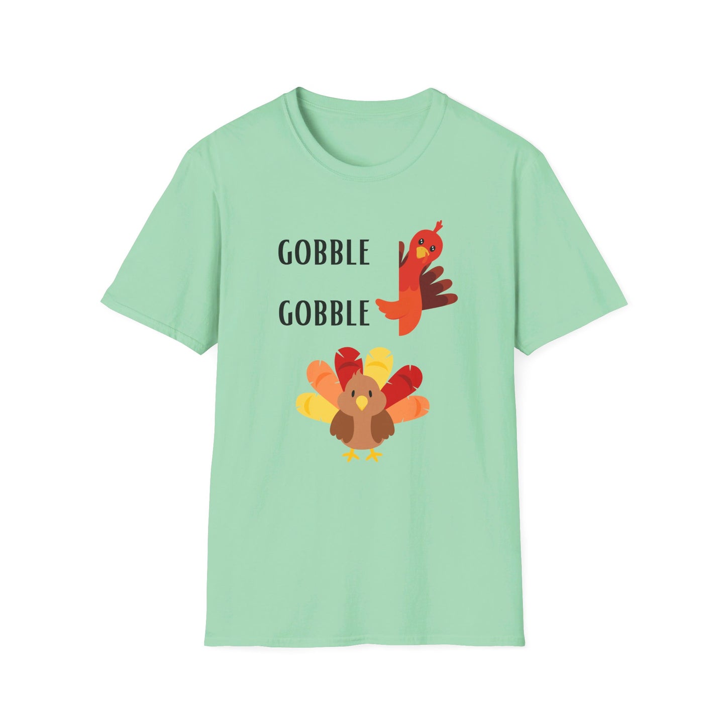 Thanksgiving Tshirt for Holiday gift ideas for Her Cute Thankful T-shirt for Women gifts for Thanksgiving Themed gifts Gobble Gobble Shirt