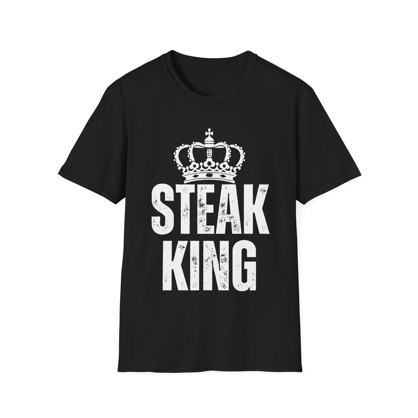 STEAK KING T Shirt for Meat Lover Shirt for Steak Lover gift for Carnivore gift for Grilling gift for Him - Couples T-shirts