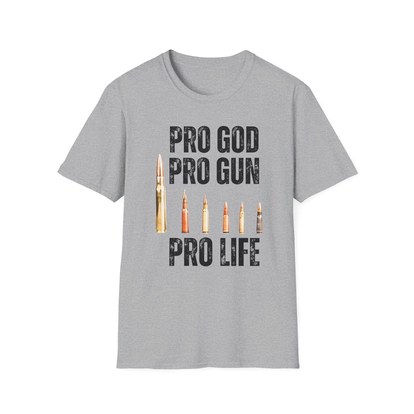 Gun Shirt or Gun Lover gift for Pro Gun gift for Him, Gun T Shirt for dad gift, Pro God Pro Gun Pro Life T-shirt