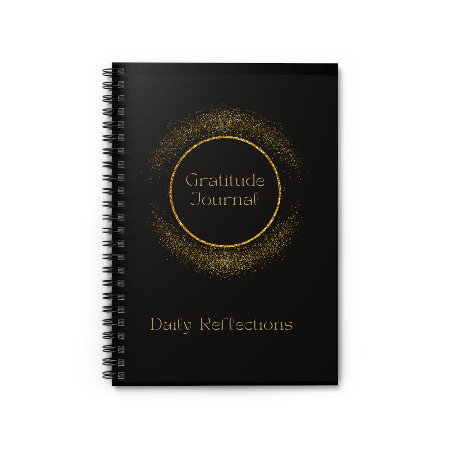 Gratitude Journal - Daily Affirmations Spiral Notebook - Ruled Line