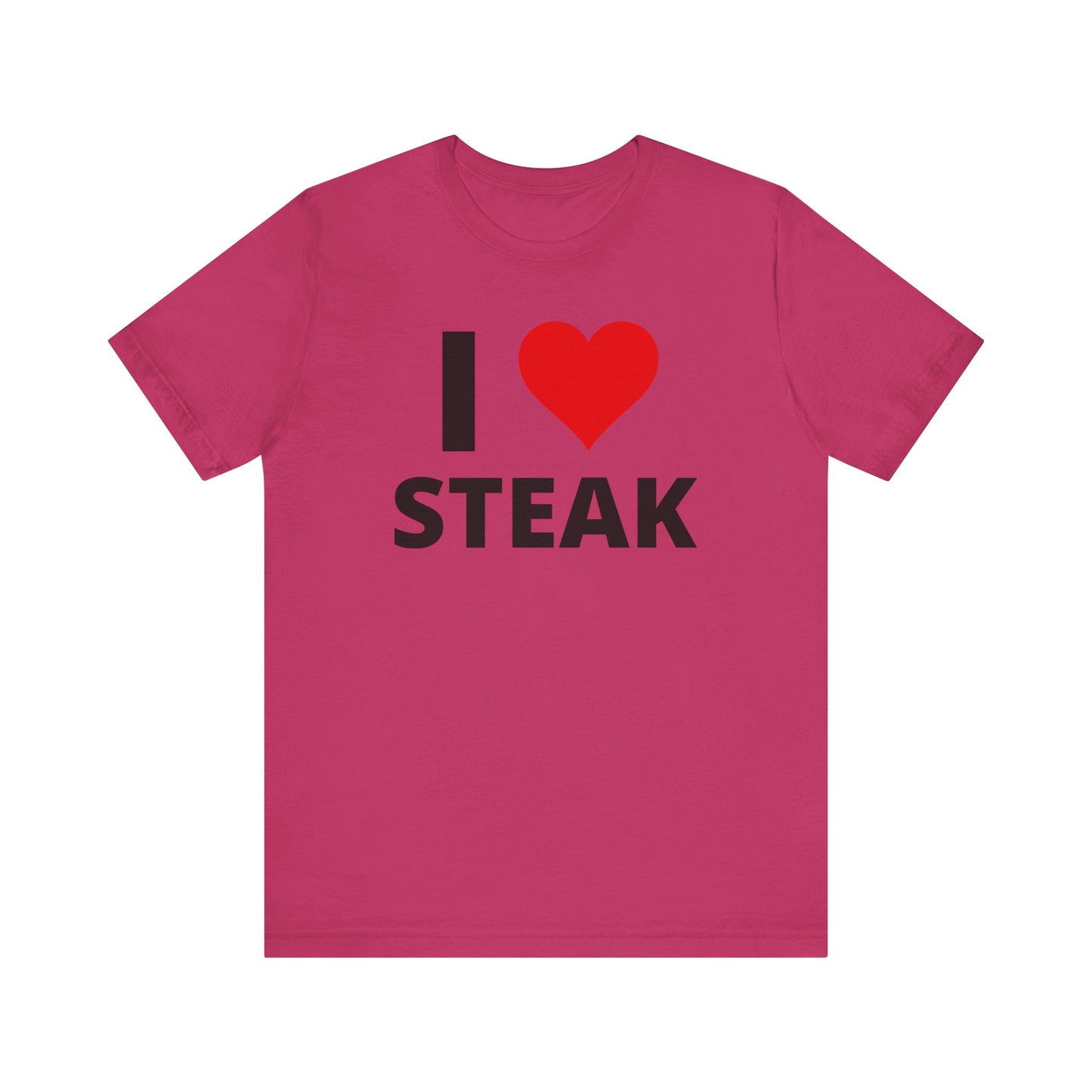I Heart Steak T-shirt for Steak Lover Shirt for Meat Lover gift for Him for BBQ Lover gift for Grilling gift - BBQ Shirt