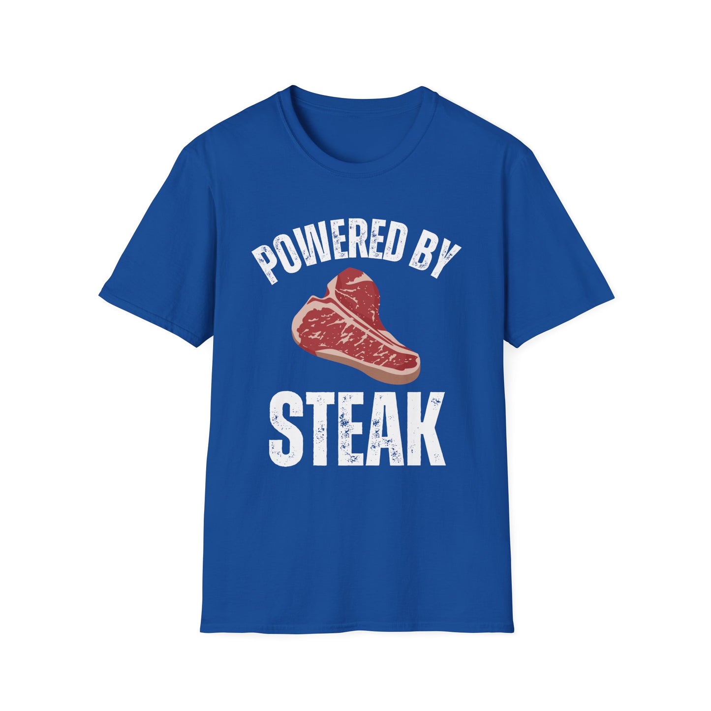 Steak Shirt - Powered By Steak T-shirt for Meat Lover Shirt for Meat Lover gift for Carnivore T Shirt