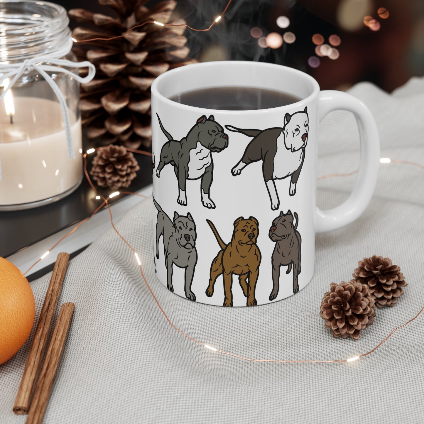 Pit Bull Mug for Dog Lovers gift for Pit Bull Lover gifts for Dog Mom Mugs Dog Dad Coffee Mug Pit Bull Advocate Awareness 11oz Cup