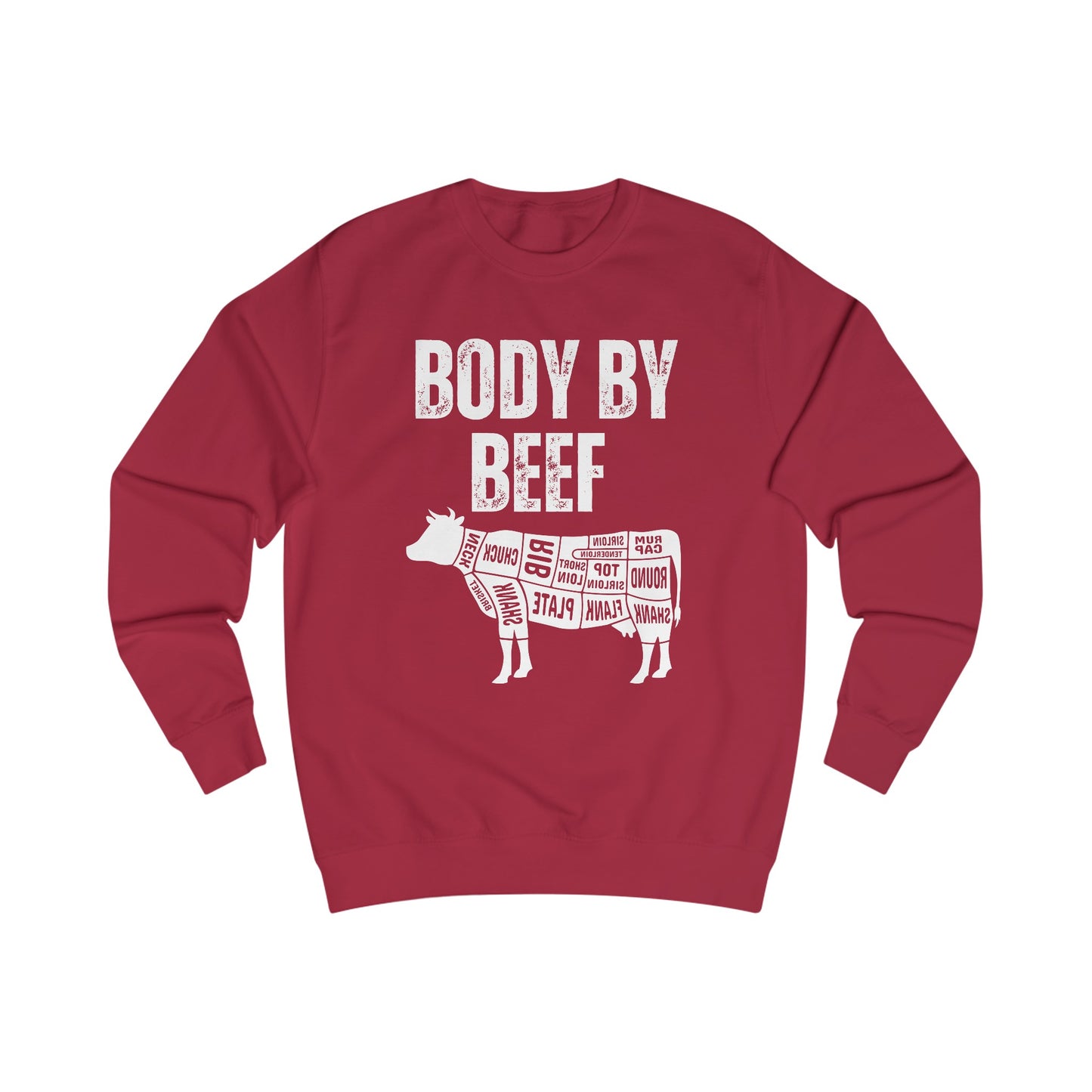 Carnivore Sweatshirt for Meat Lover gifts for Barbecue Lovers Sweatshirts Body By Beef Shirt for Carnivore Diet gifts for BBQ Sweater