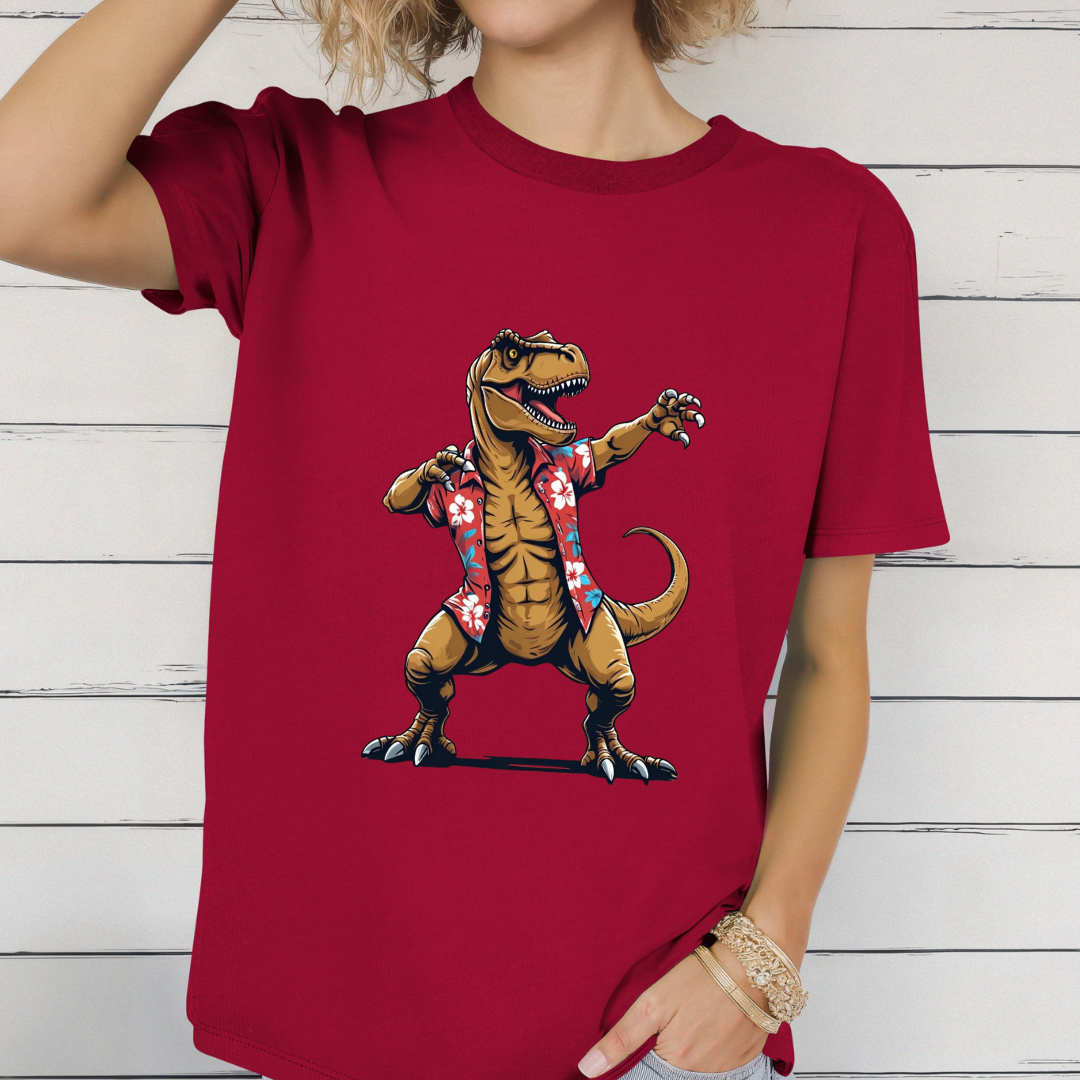 Dancing Dinosaur T Shirt for Funny gifts for Christmas present for Dinosaur Lovers gift for Cute Dino Tees T Rex TShirts T-rex T-shirts