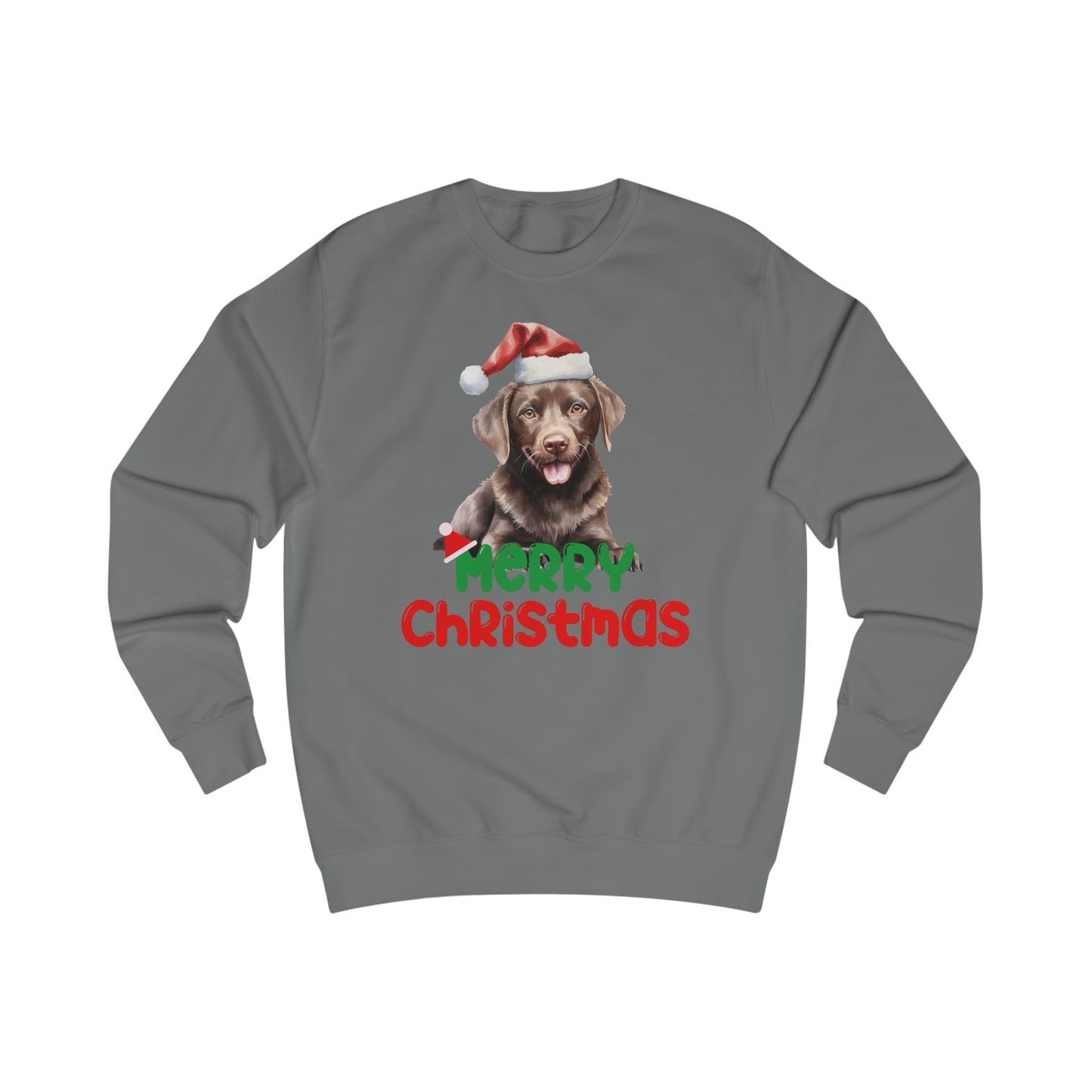 Chocolate Lab Sweatshirt for Christmas Sweatshirts for Dog Lovers gifts for Christmas Dog Sweaters for Brown Lab Mom gifts for Her