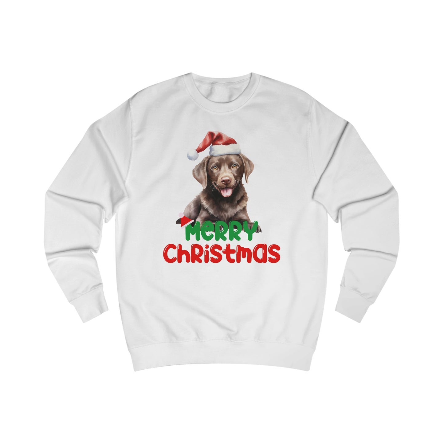 Chocolate Lab Sweatshirt for Christmas Sweatshirts for Dog Lovers gifts for Christmas Dog Sweaters for Brown Lab Mom gifts for Her