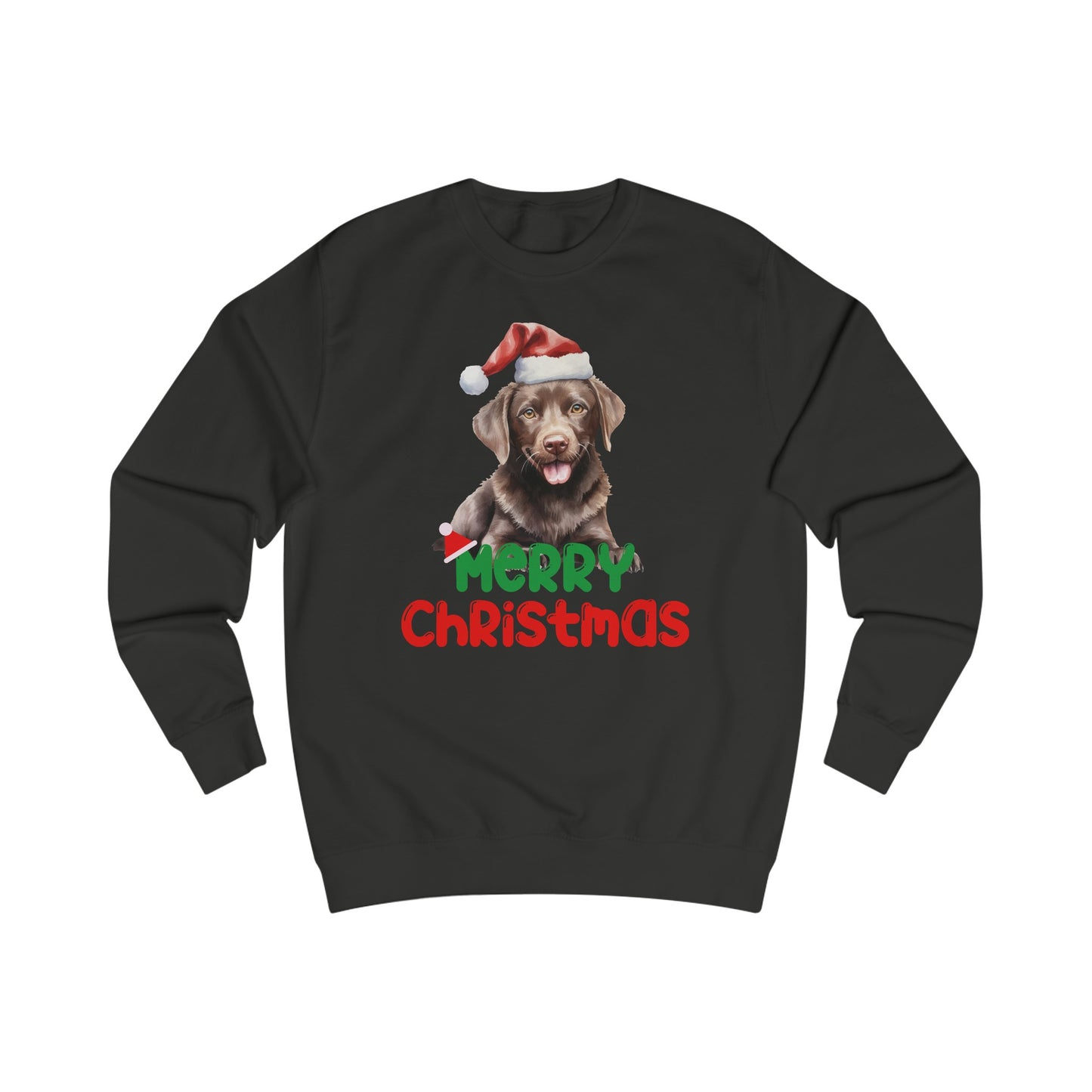 Chocolate Lab Sweatshirt for Christmas Sweatshirts for Dog Lovers gifts for Christmas Dog Sweaters for Brown Lab Mom gifts for Her