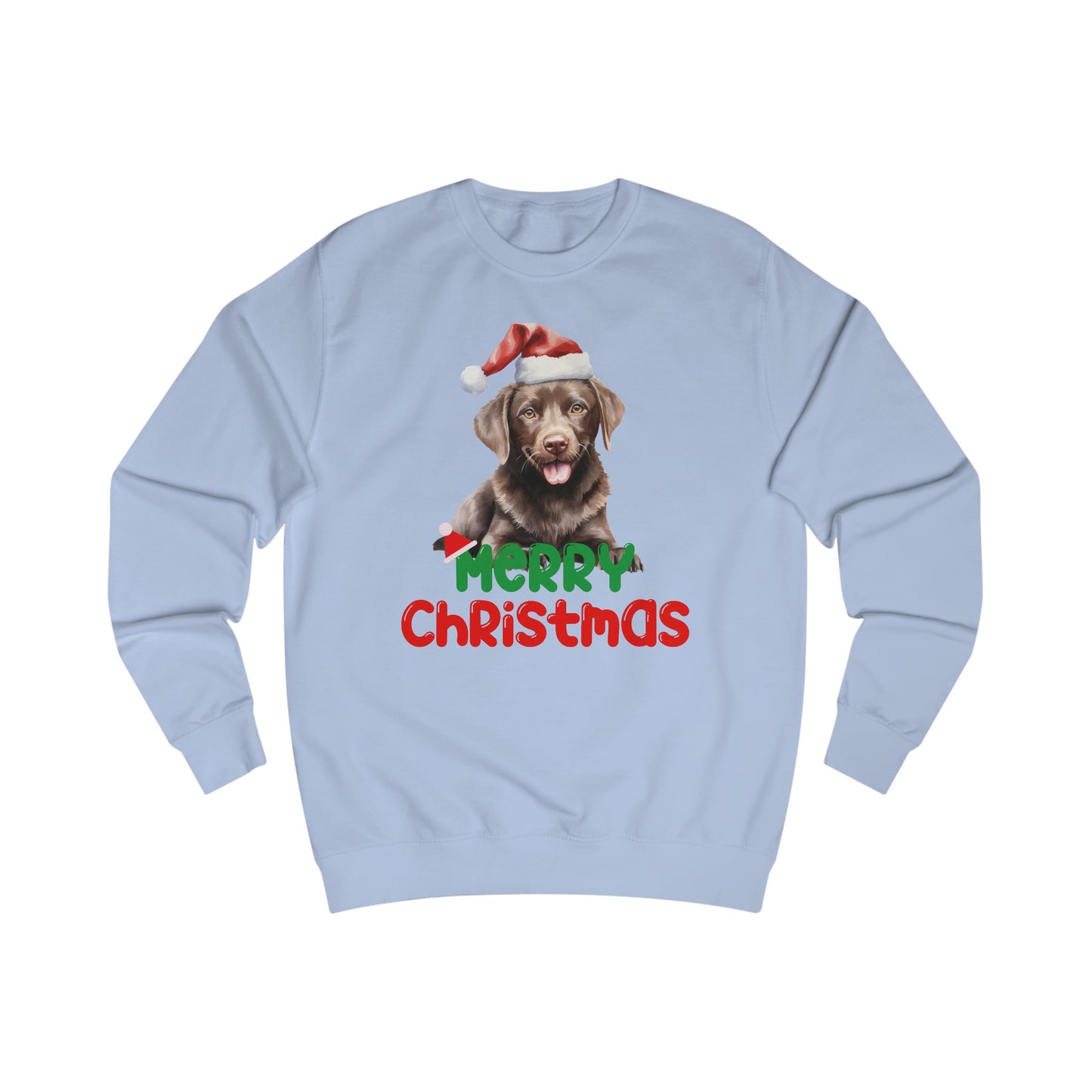 Chocolate Lab Sweatshirt for Christmas Sweatshirts for Dog Lovers gifts for Christmas Dog Sweaters for Brown Lab Mom gifts for Her
