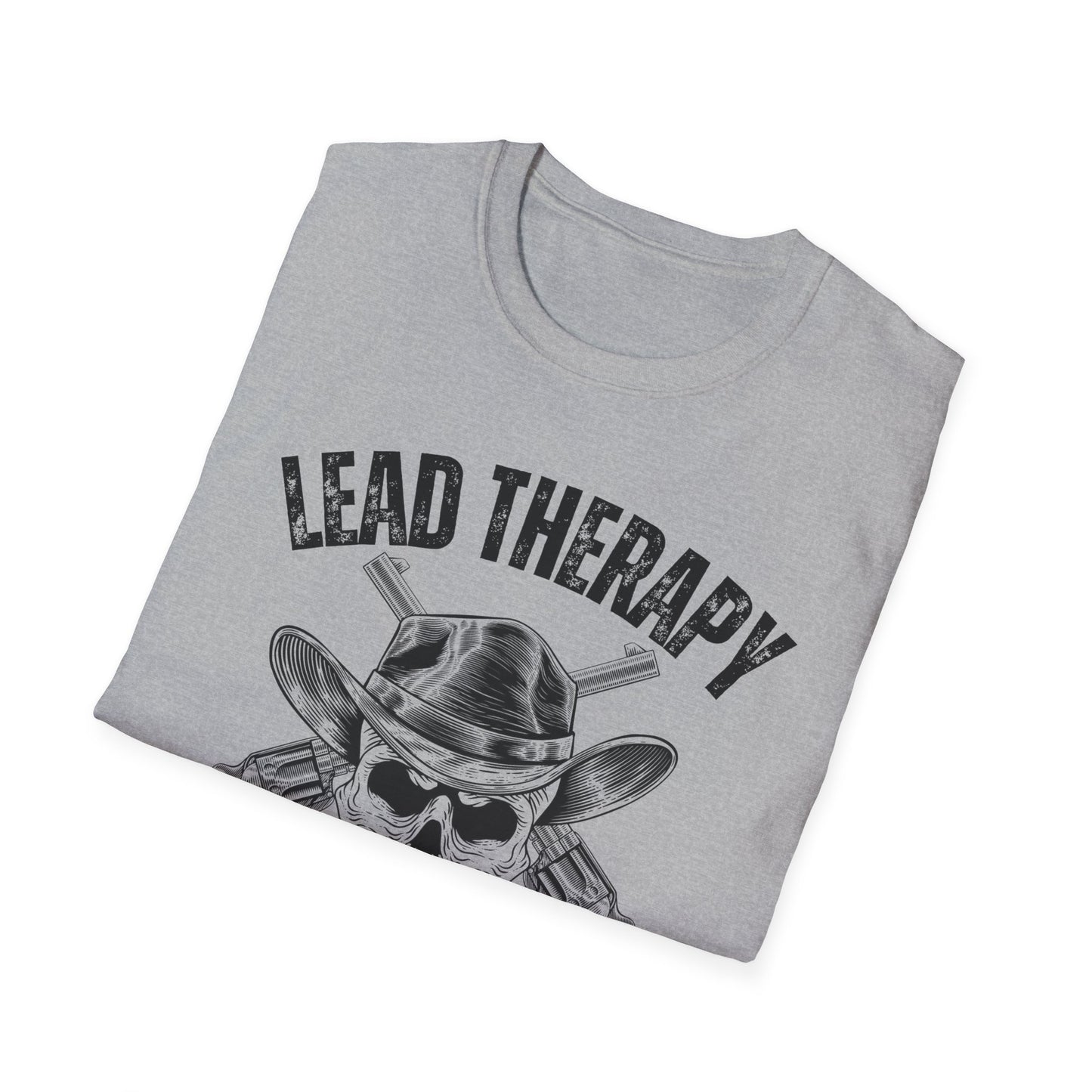 Gun shirt for Hunting gift for Hunter t-shirt Lead Therapy t-shirt shooting range gift gun range tshirts for him gifts Guns are therapy