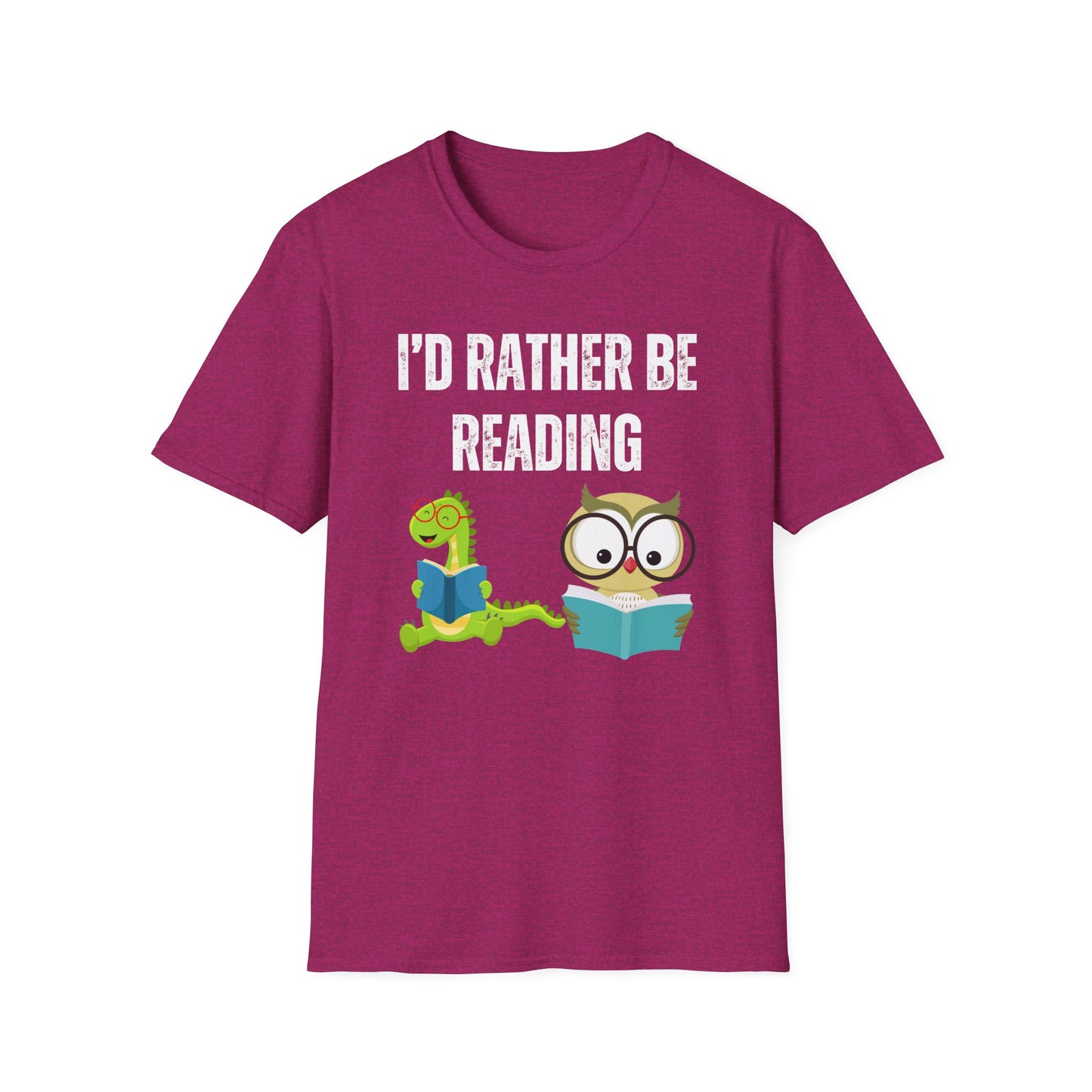 Reading T-shirt for Book Lover Gift for Reader gift for Bookworm Shirt - Cute Owl T Shirt - Dragon Reading Shirt
