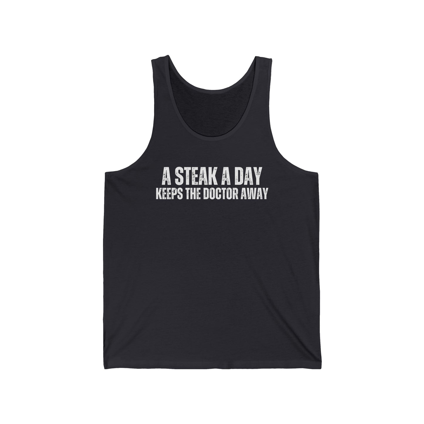 Carnivore Tank Top for Meat Lover gifts for Steak Lovers Tank Tops for Grill Masters gift A Steak A Day Keeps The Doctor Away Shirt