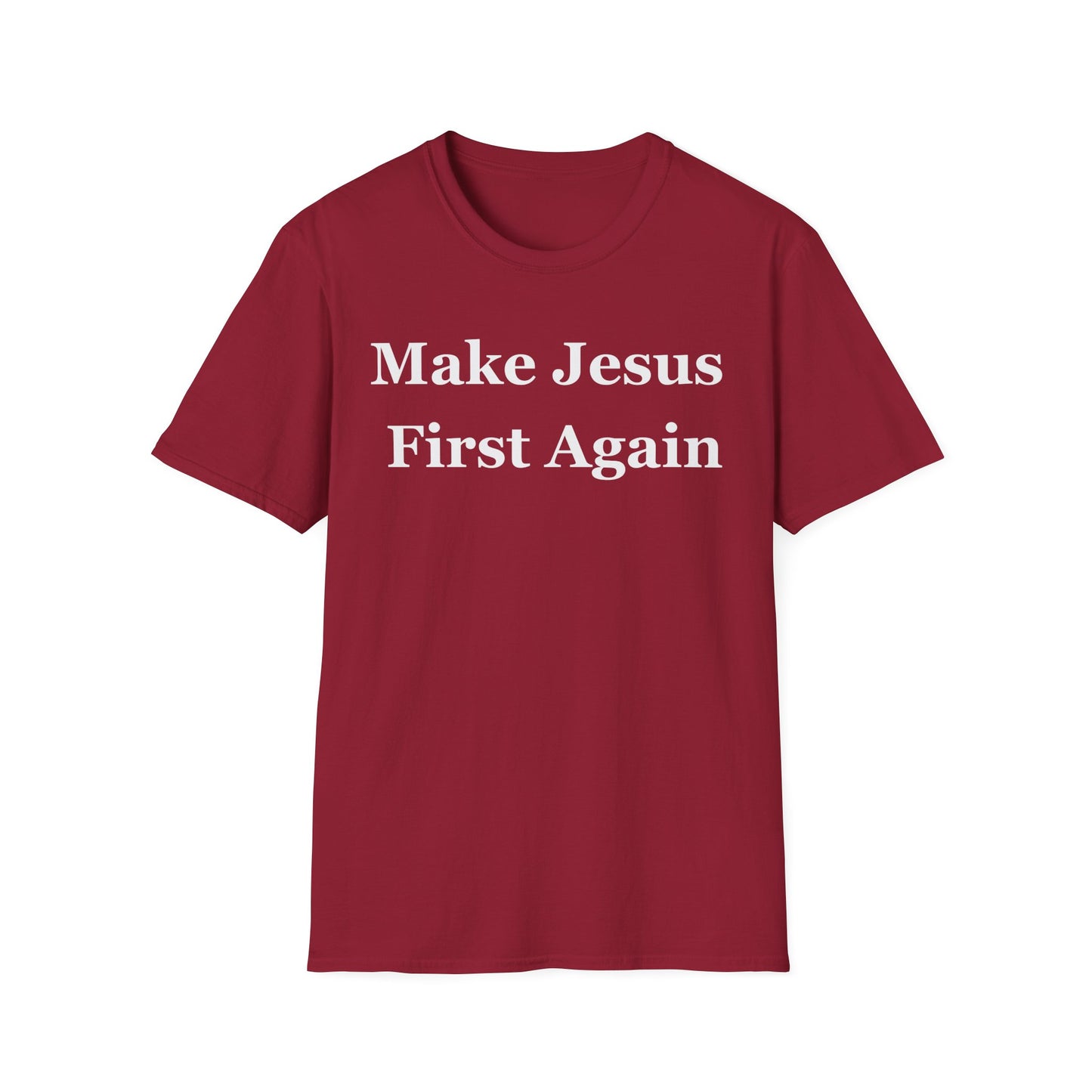 Jesus T Shirts Make Jesus First Again T-shirt for Christian present for Christians gift ideas for Pastor gifts MAGA Tshirt Pun MAHA Shirt