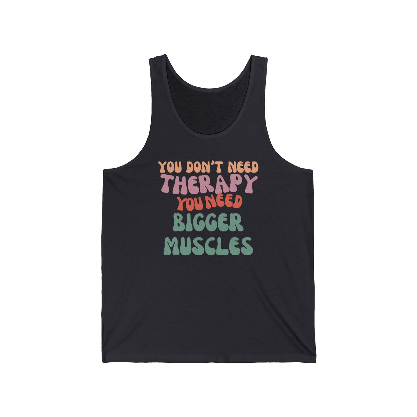 Funny Gym Tank Top, Workout Muscle Shirt, Fitness Tank, Gym Lover Gift, Muscle Building Tee, Fitness Motivation Tank