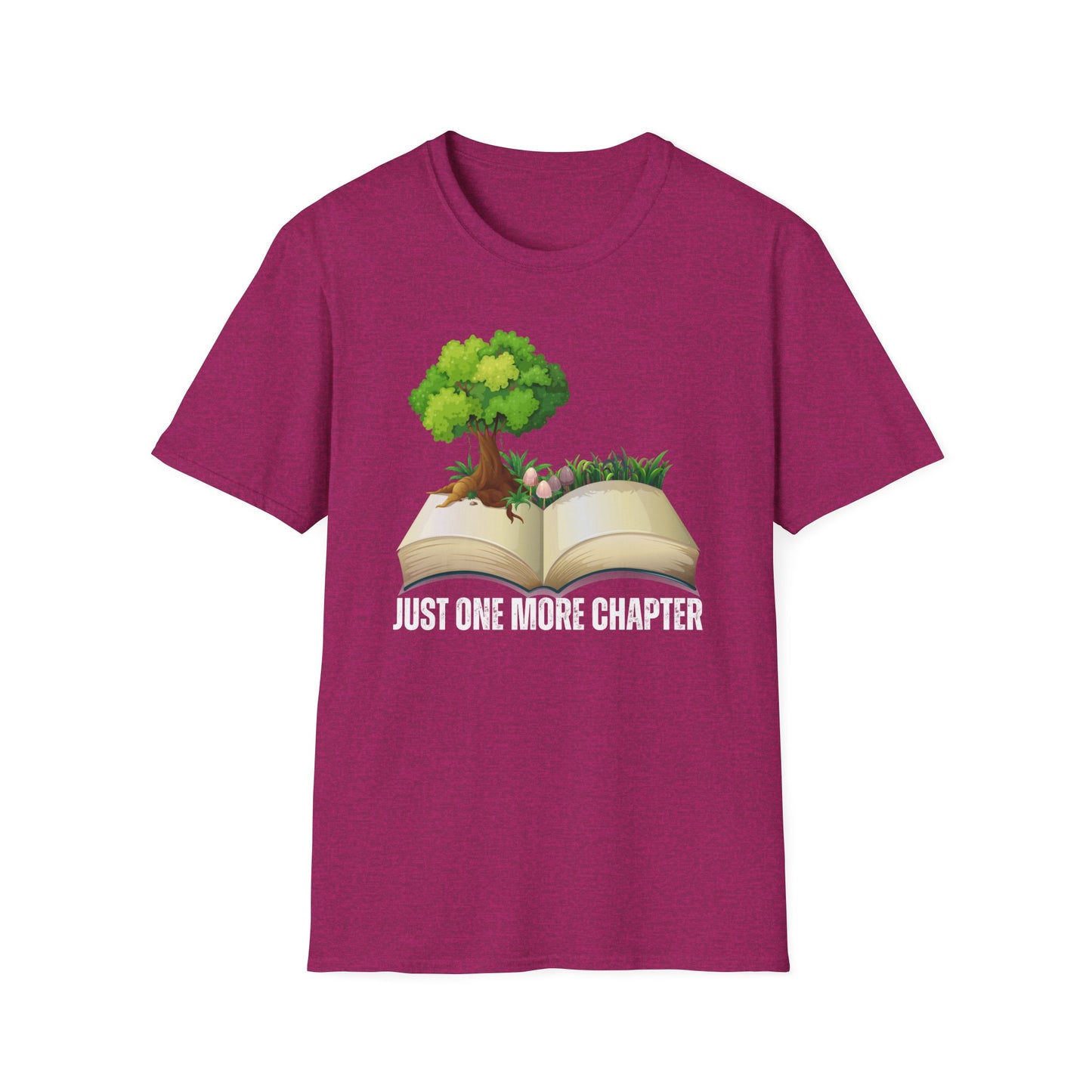 Reading Shirt for Book Lover Shirt for Librarian T Shirt for Teacher gift for Book Lover T-Shirt - Just One More Chapter Shirt