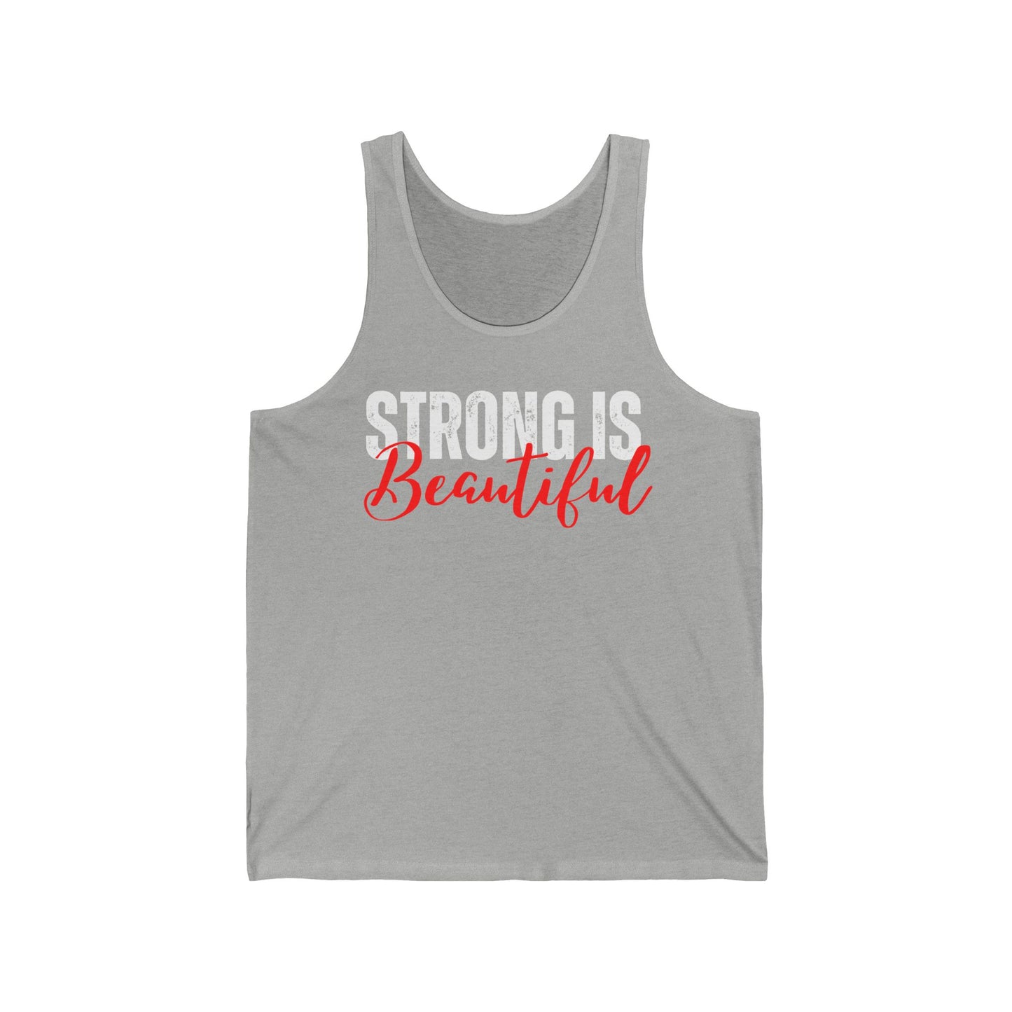 Strong is Beautiful Tank Top for Workout Tank Tops for Gym Tank Top for Womens gifts for Gym Rat gift Gym Lover Tank Top Fitness Lover gift