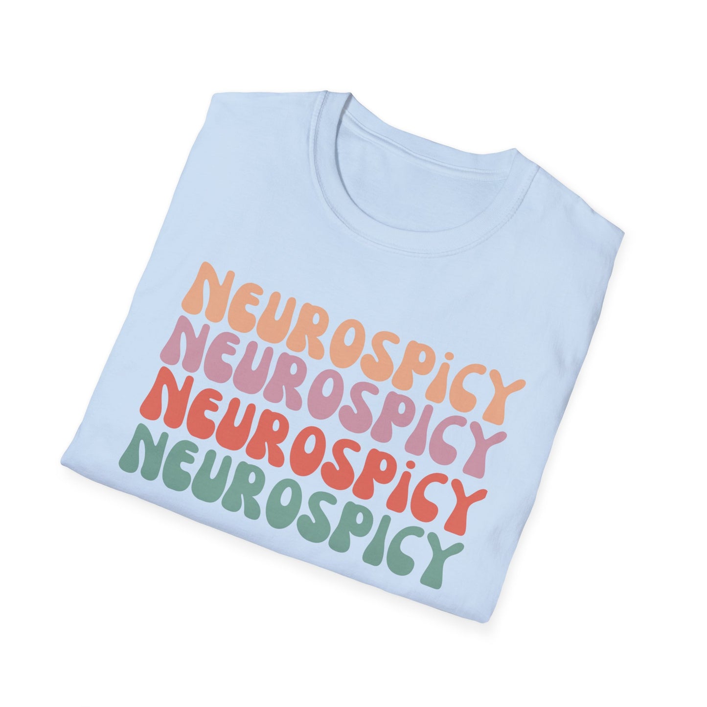 NeuroSpicy Shirts Retro ADHD shirt Funny t-shirt for Cat Lover gifts ADHD T Shirt Autistic Awareness Mental Health tee