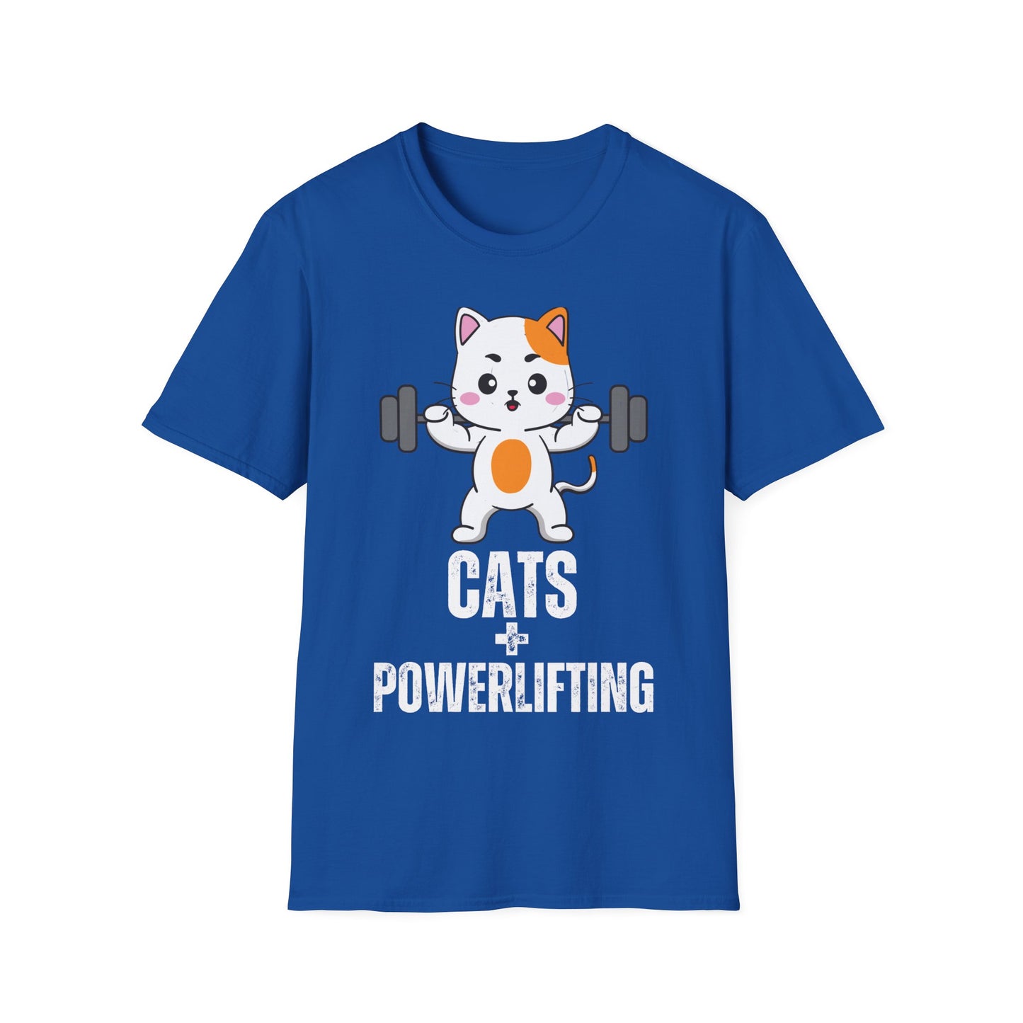 Cat Powerlifting T-Shirt for Cat Lover gift for Powerlifter gift CATS Powerlifting Cat Shirt Funny Weightlifting CAT T Shirt