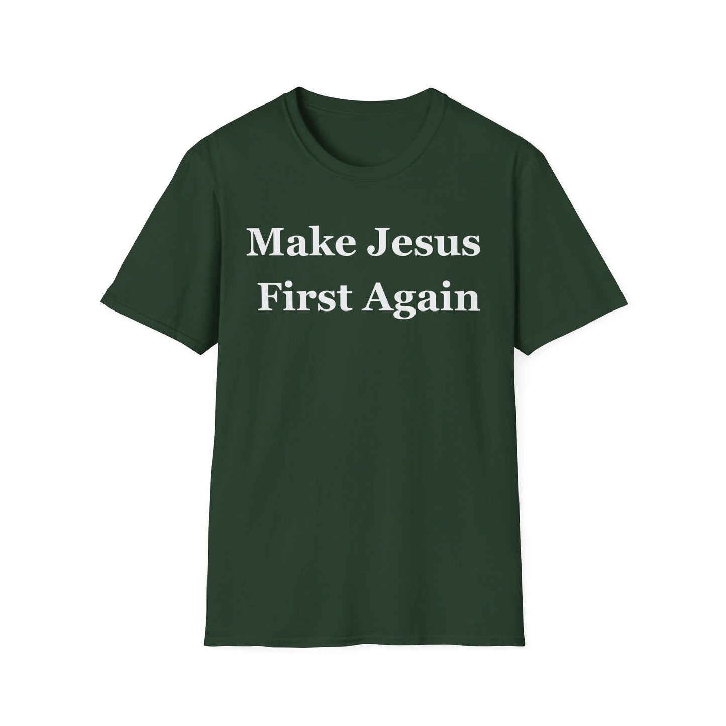 Jesus T Shirts Make Jesus First Again T-shirt for Christian present for Christians gift ideas for Pastor gifts MAGA Tshirt Pun MAHA Shirt