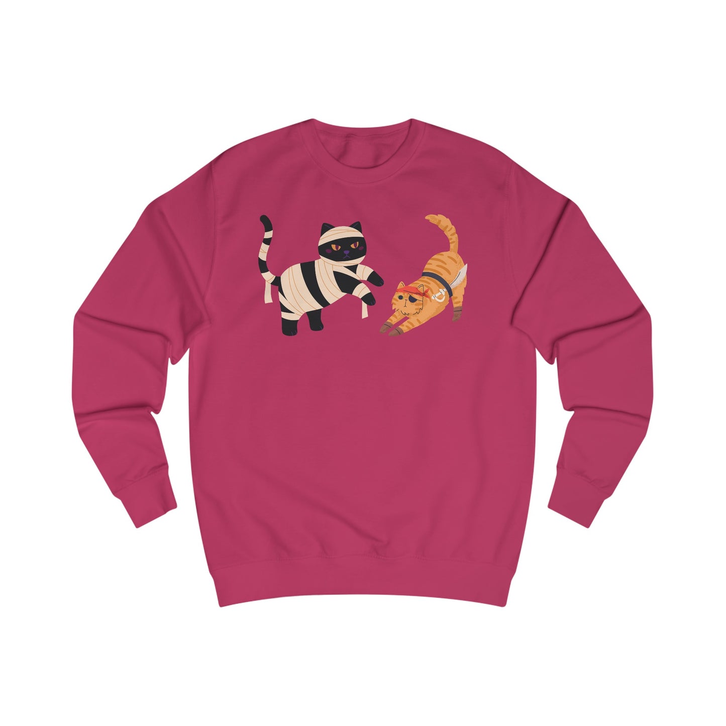 Funny Cat Sweathsirt for Halloween gifts for Cat Lady gift for Cat Lover Sweatshirts for Cat Mom gifts for Her Spooky Sweatshirt Mummy Cats