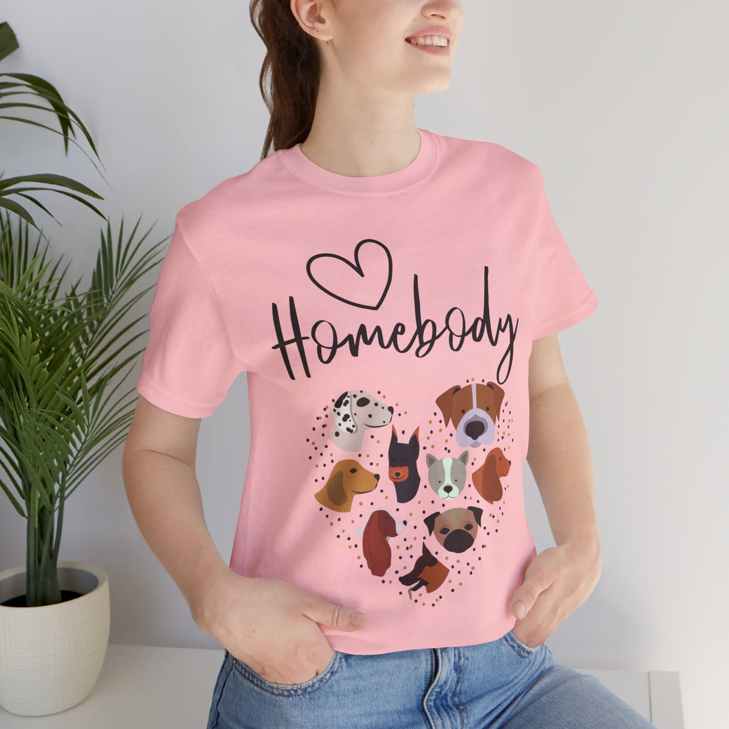 Homebody Dog Lover Shirt for Dog Mom gift for Mothers Day T-shirts for Momma gift Doggy Mama T Shirts for Mother gift