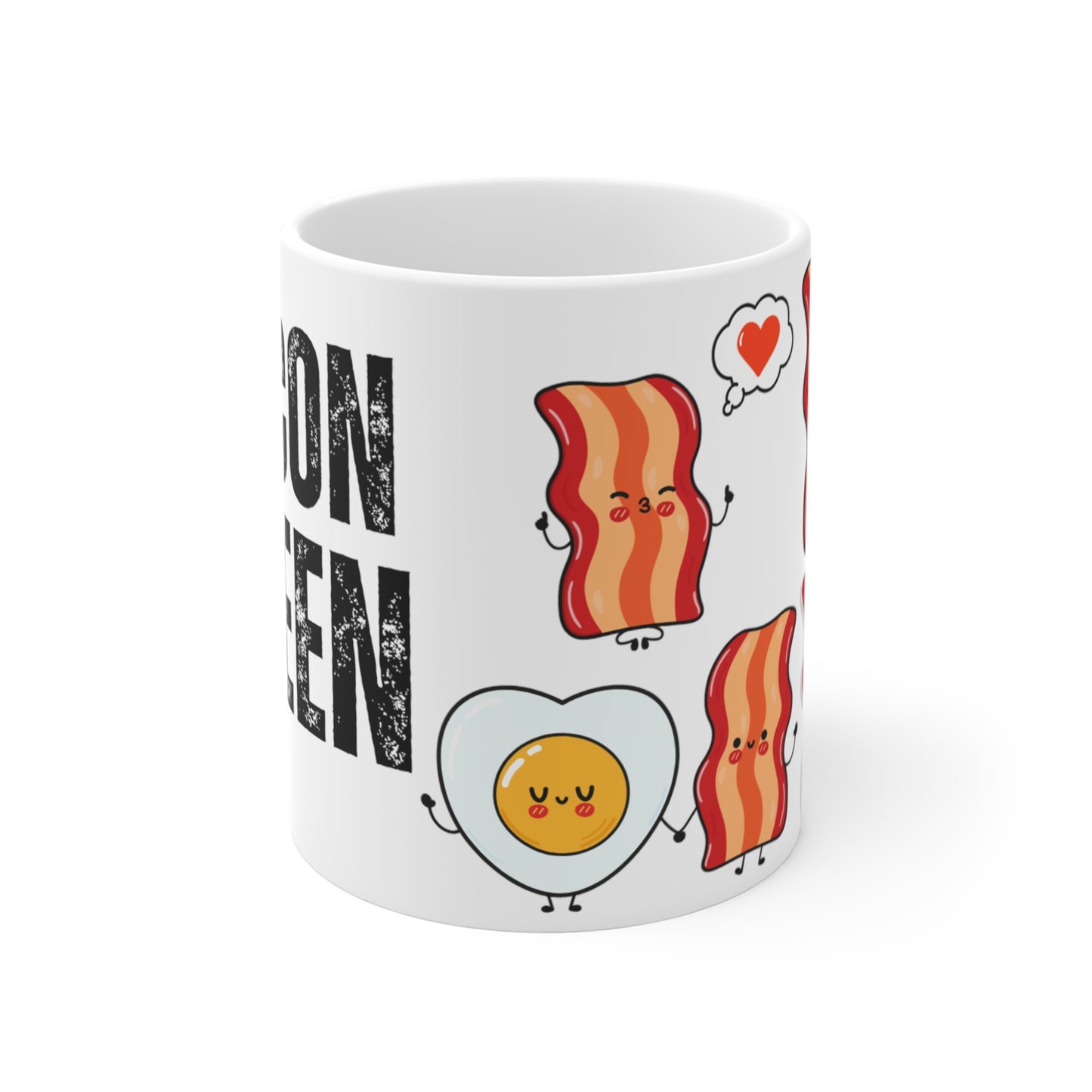 Meat Lover Mug for Bacon Lover gift for Valentines Day gift for Couples gift for Valentine gift Her BACON QUEEN Mug 11oz