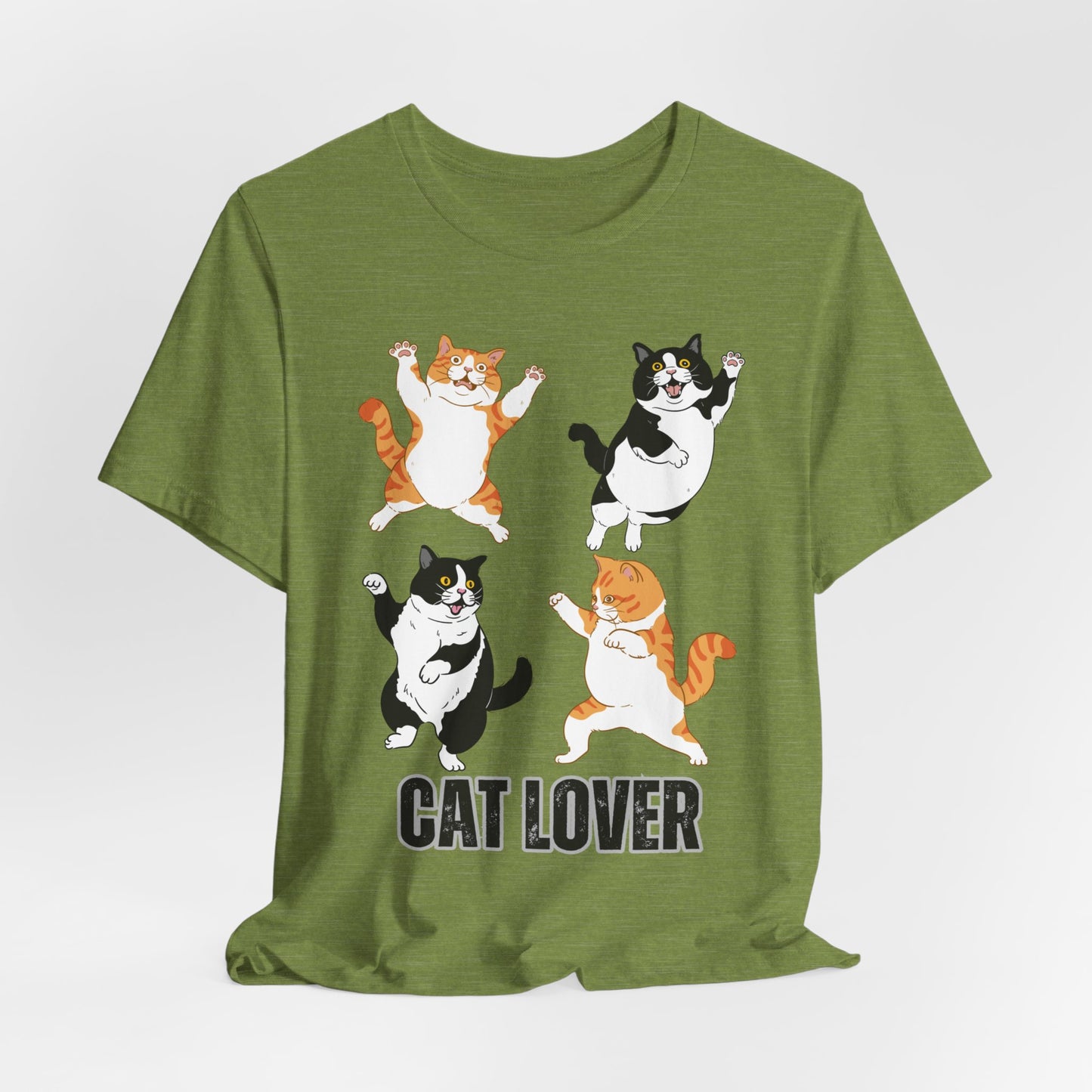Funny Cat T Shirt Cute Cat Shirt for CAT LOVER Gift Cute Cats T- Shirt for Cat Mom Gift for Her or Gift for Him