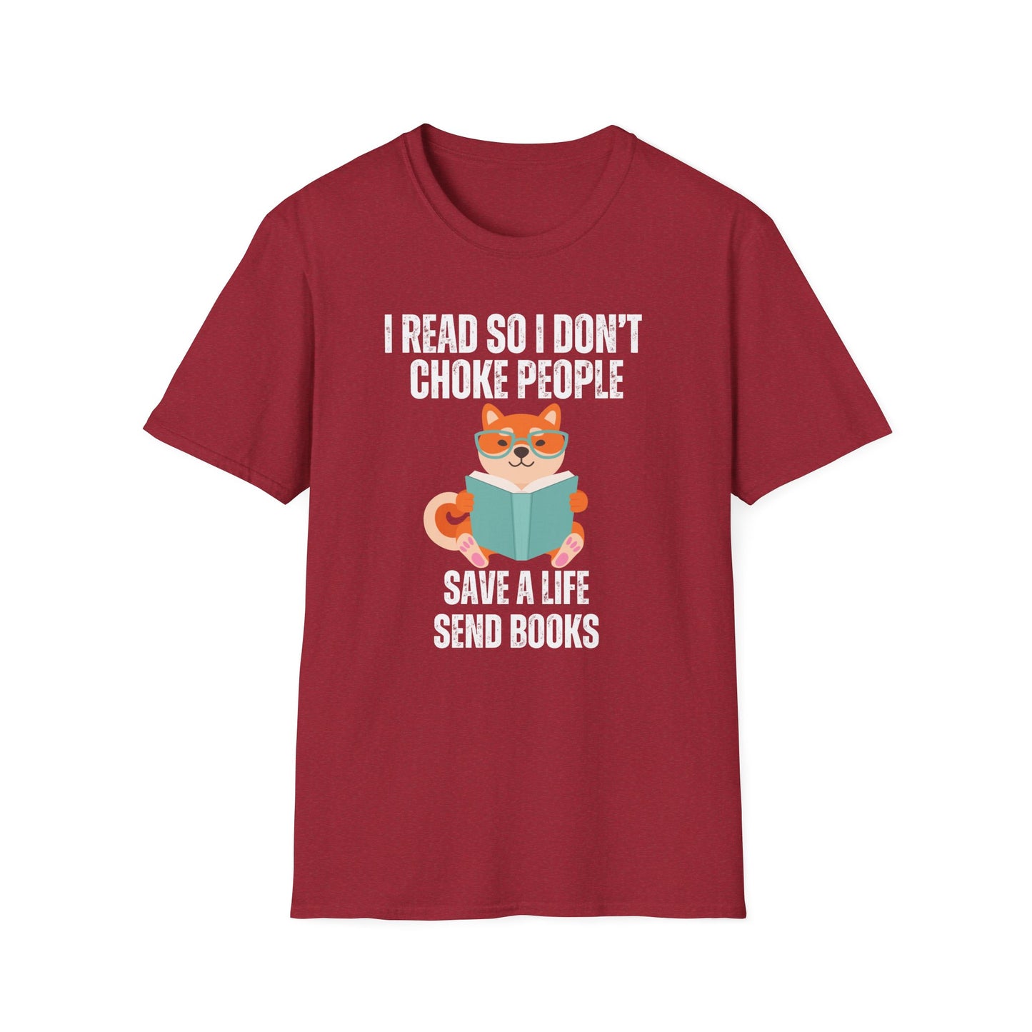 Dog Reading T Shirt for Dog Lover gifts for Book Collector gift for Books Enthusiast T-shirts Chow Dogs Lovers T Shirts Cute Puppy Tee Shirt