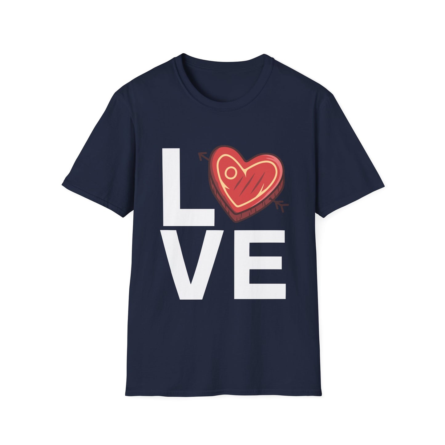 Steak Love T-shirt or Meat Lover gift Meat Shirt for Carnivore gift I LOVE MEAT I Love Steak t shirt I Heart Steak Tee Shirts for Carnivore Diet