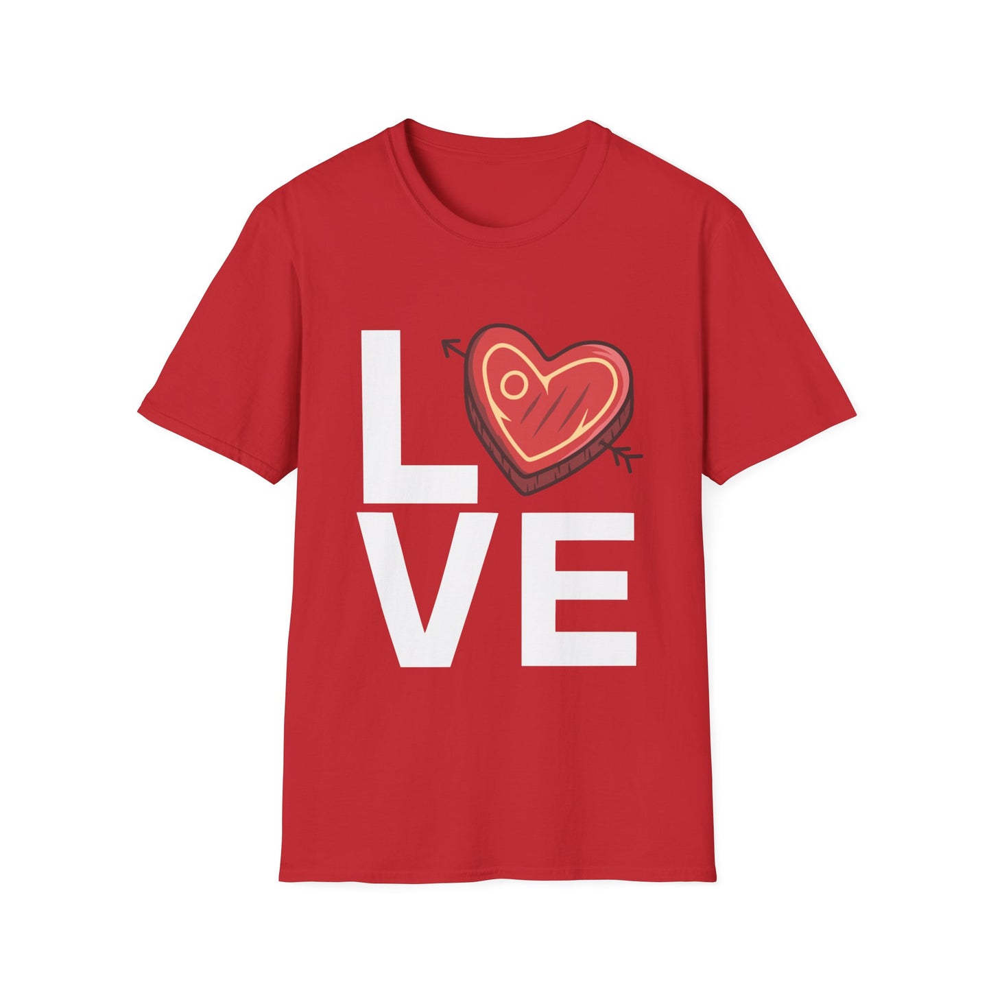 Steak Love T-shirt or Meat Lover gift Meat Shirt for Carnivore gift I LOVE MEAT I Love Steak t shirt I Heart Steak Tee Shirts for Carnivore Diet