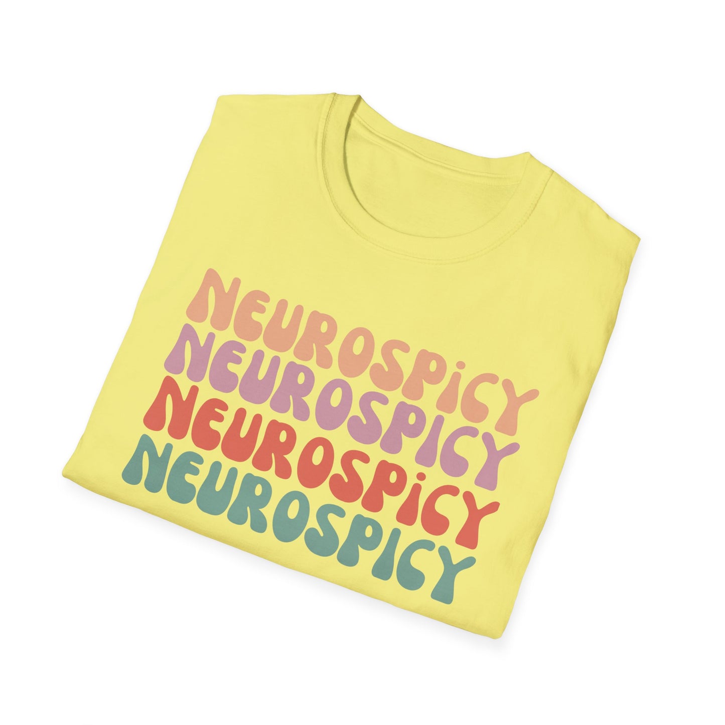 NeuroSpicy Shirts Retro ADHD shirt Funny t-shirt for Cat Lover gifts ADHD T Shirt Autistic Awareness Mental Health tee