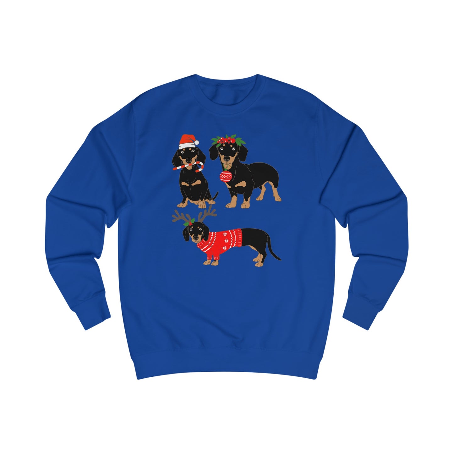 Dachshund Sweatshirt for Christmas presents for Weiner Dog Lover gift forDachshund Mom gift for Dog Dad Sweatshirts for Christmas presents