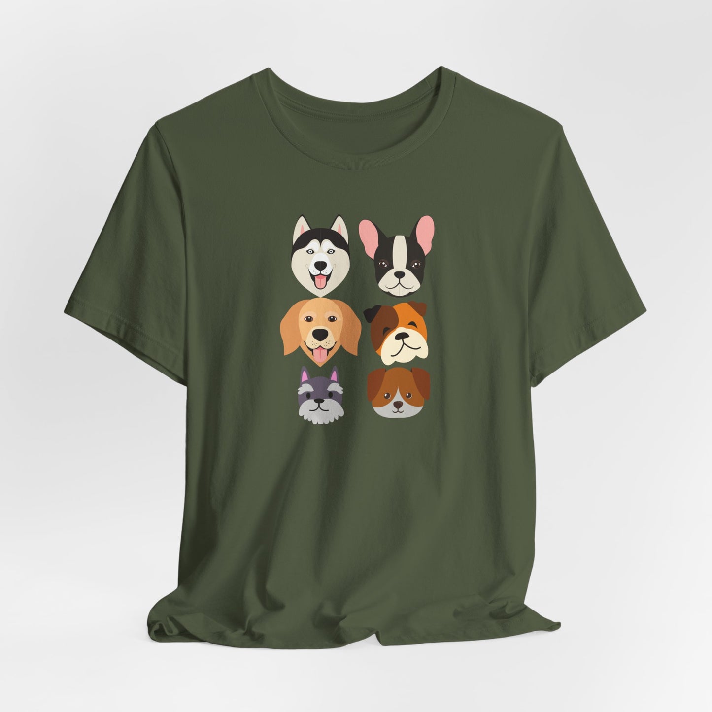 Cute Dog Shirts for Dog Moms gifts for Dogs Mom gift Funny Dog T Shirt for Her Mother's Day Dog Print T-shirt for Dog Owner