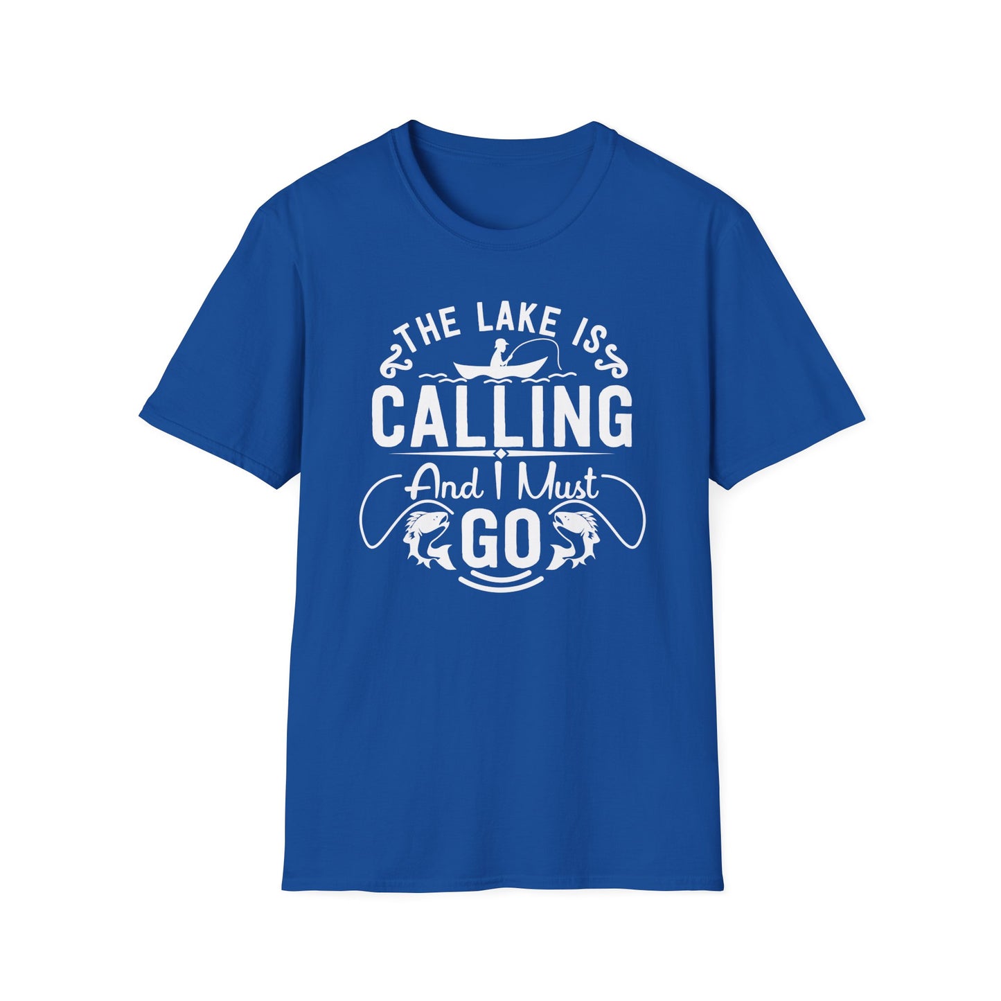 Fishing Shirt for Hunting gifts for Christmas present for Hunter gift Hunting T Shirt Fisher T-shirts for Fishing gifts The Lake is Calling
