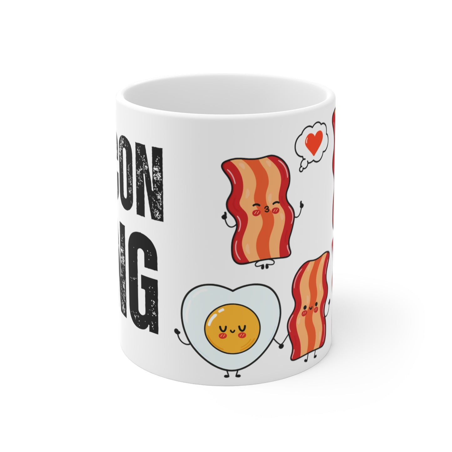 Meat Lover Mug for Bacon Lover gift for Valentines Day gift for Couples gift for Valentine gift Him BACON King Mug 11oz