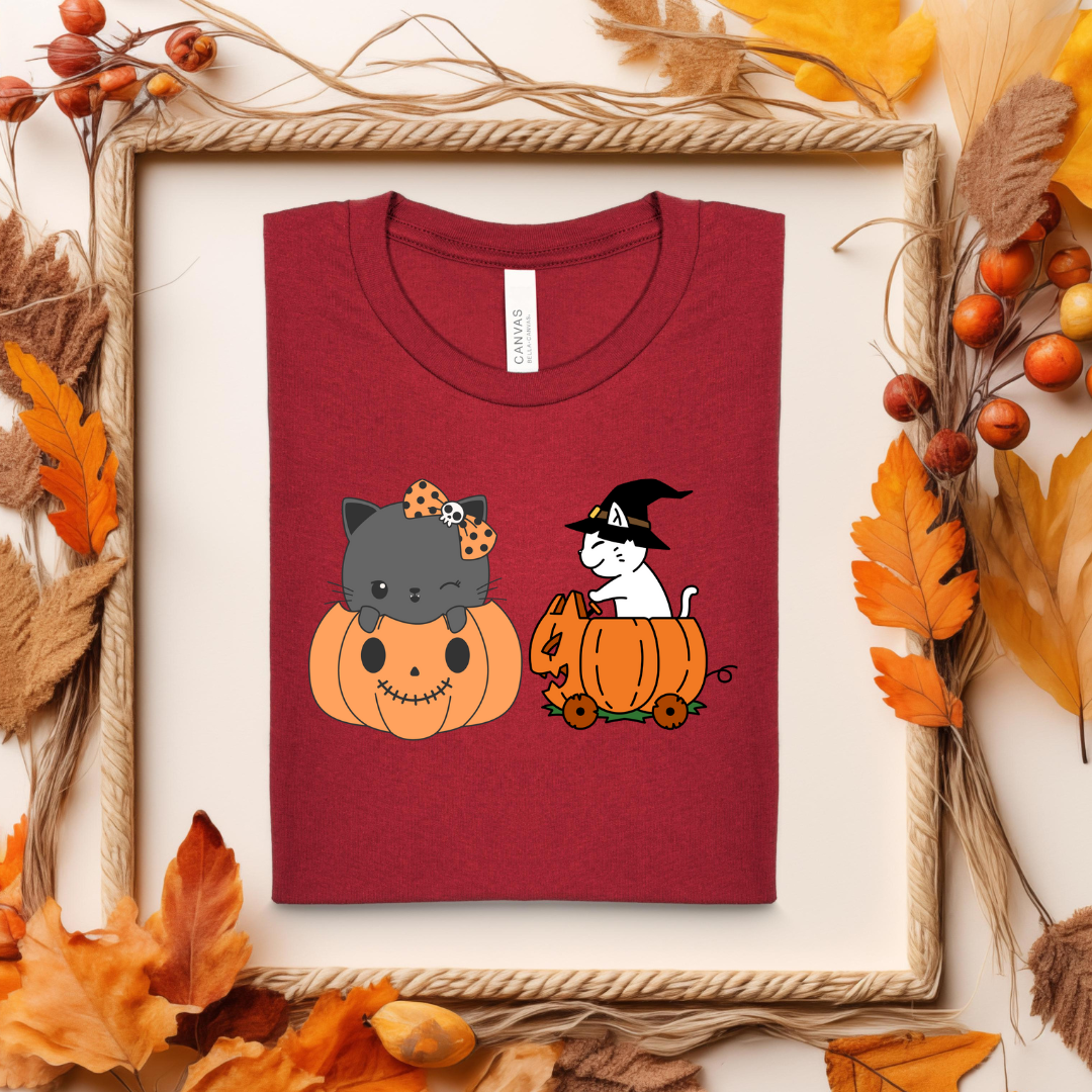 Cat Shirt for Halloween T Shirts for Cat Lady gifts for Cat Lover T Shirts for Cat Mom gifts for Halloween T-shirts for Her gift Spooky