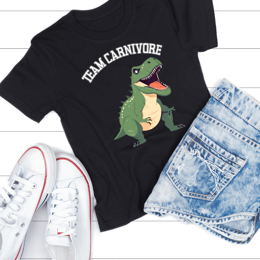 Team Carnivore Funny T-Rex T-shirt for Meat Lover gift for Dinosaur Lover T Shirt for Funny gifts for Him - Funny Dinosaur Shirts - Funny T-shirts