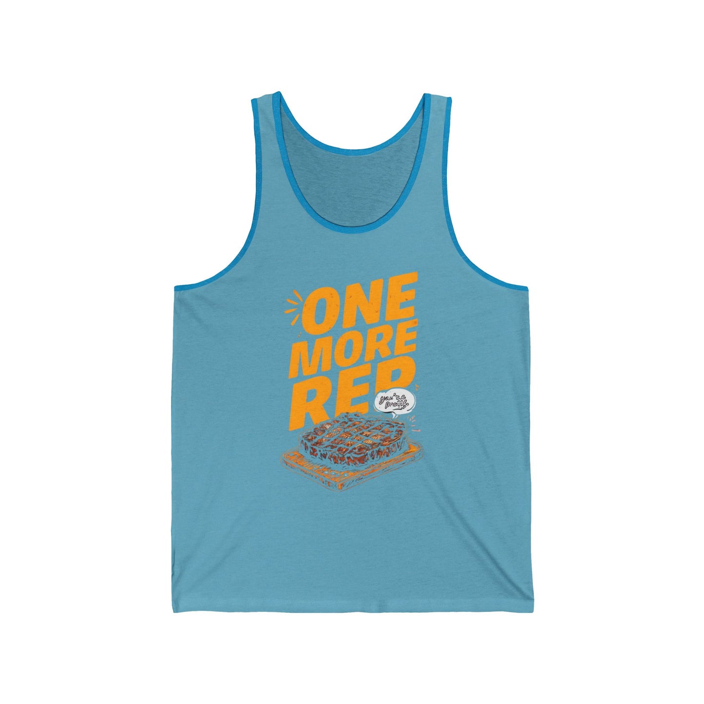 One More Rep Gym Tank Top, Workout Lovers, Muscle Tee, Fitness Shirt, Sleeveless Workout Top, Gym Clothes, Workout Tank Top
