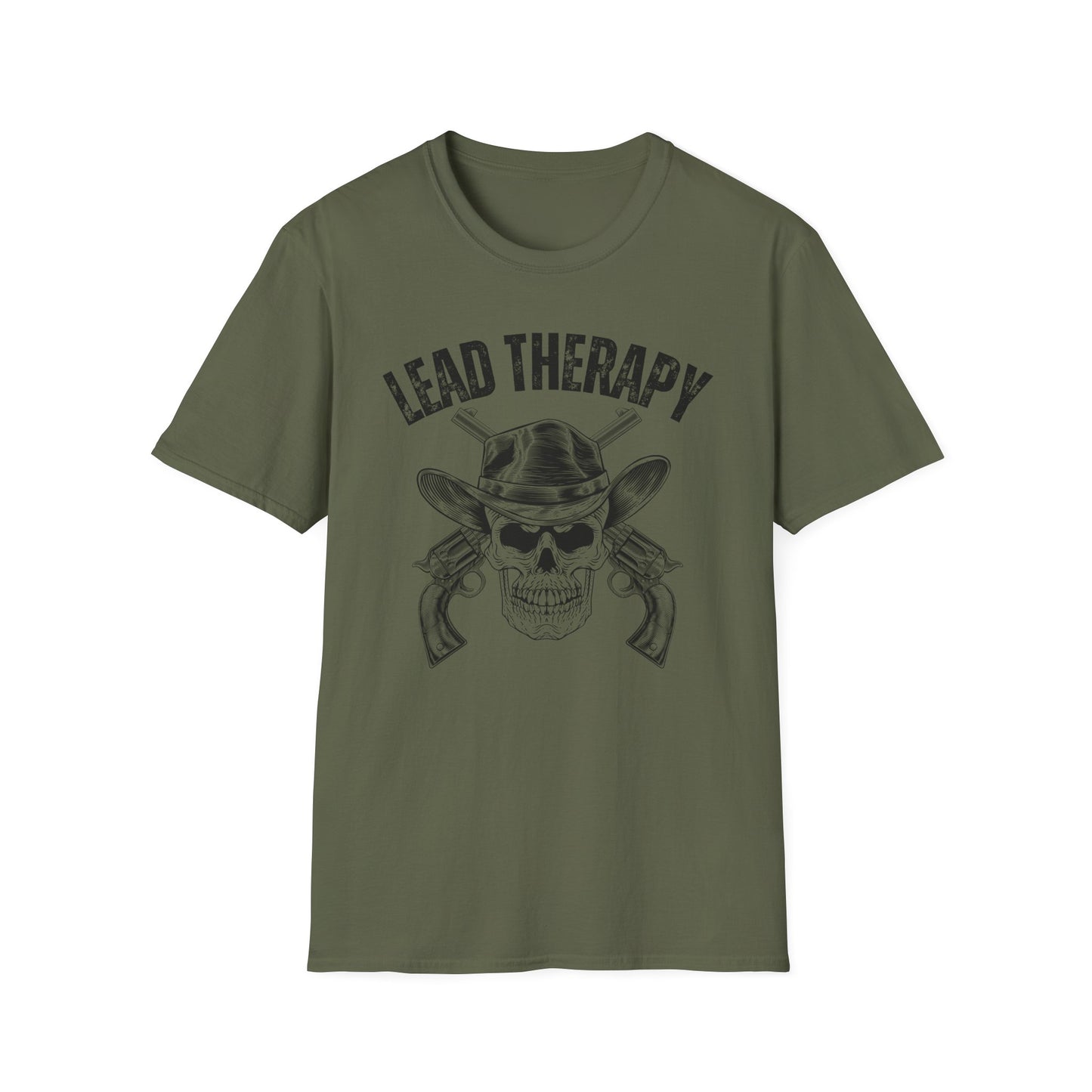 Gun shirt for Hunting gift for Hunter t-shirt Lead Therapy t-shirt shooting range gift gun range tshirts for him gifts Guns are therapy