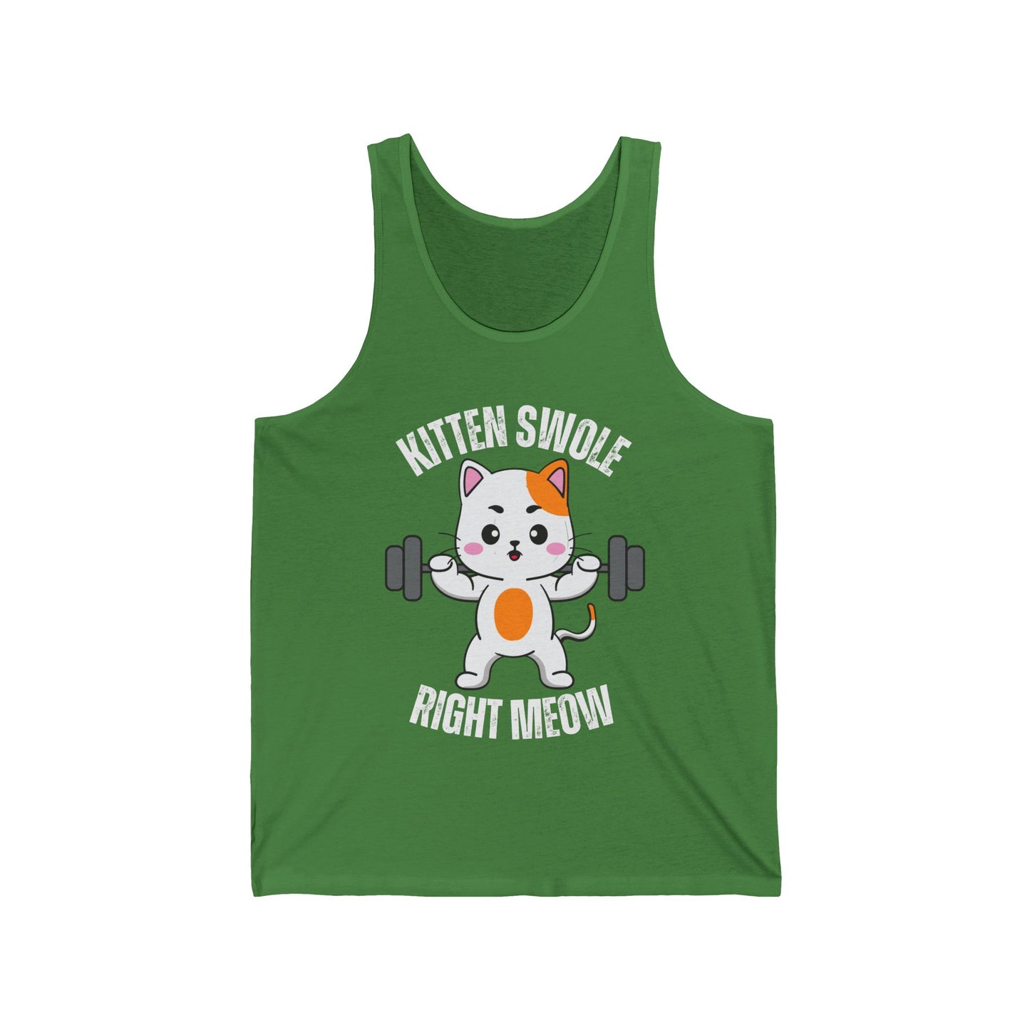 Workout Tank Top for Cat Lover gift for Gym giftsFunny Cat Pun Shirt Cat Saying Tshirt  Cats Quote Tank Tops Kitten Swole Right Meow
